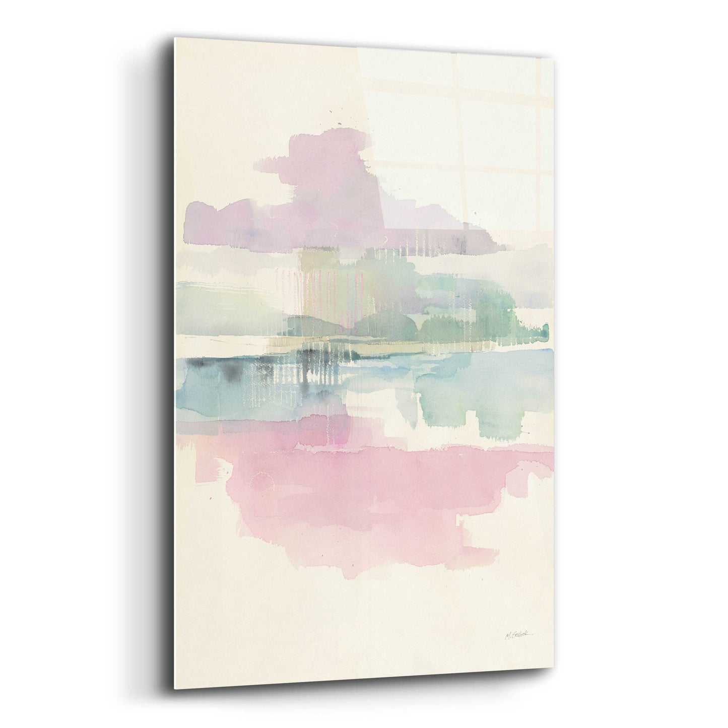 Epic Art 'Lifting Fog Crop' by Mike Schick, Acrylic Glass Wall Art,12x16