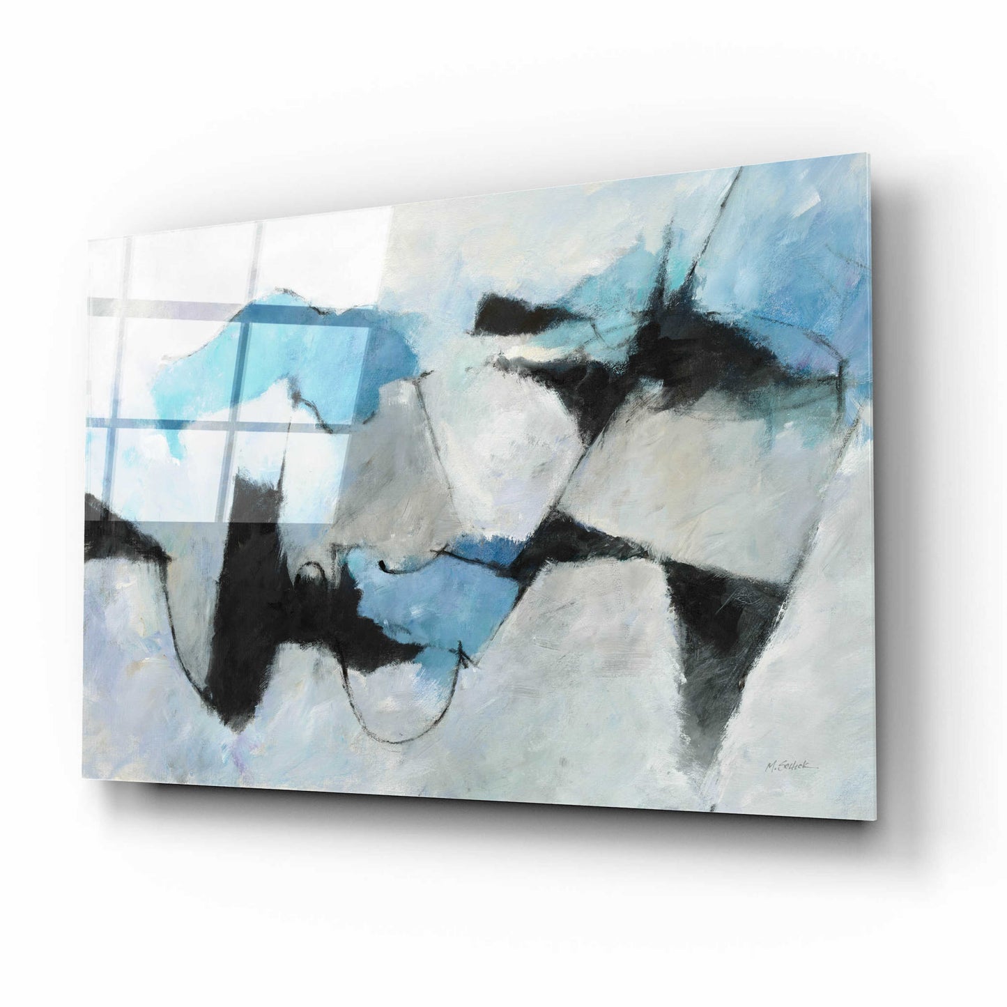 Epic Art 'Shadow Of Winter' by Mike Schick, Acrylic Glass Wall Art,16x12