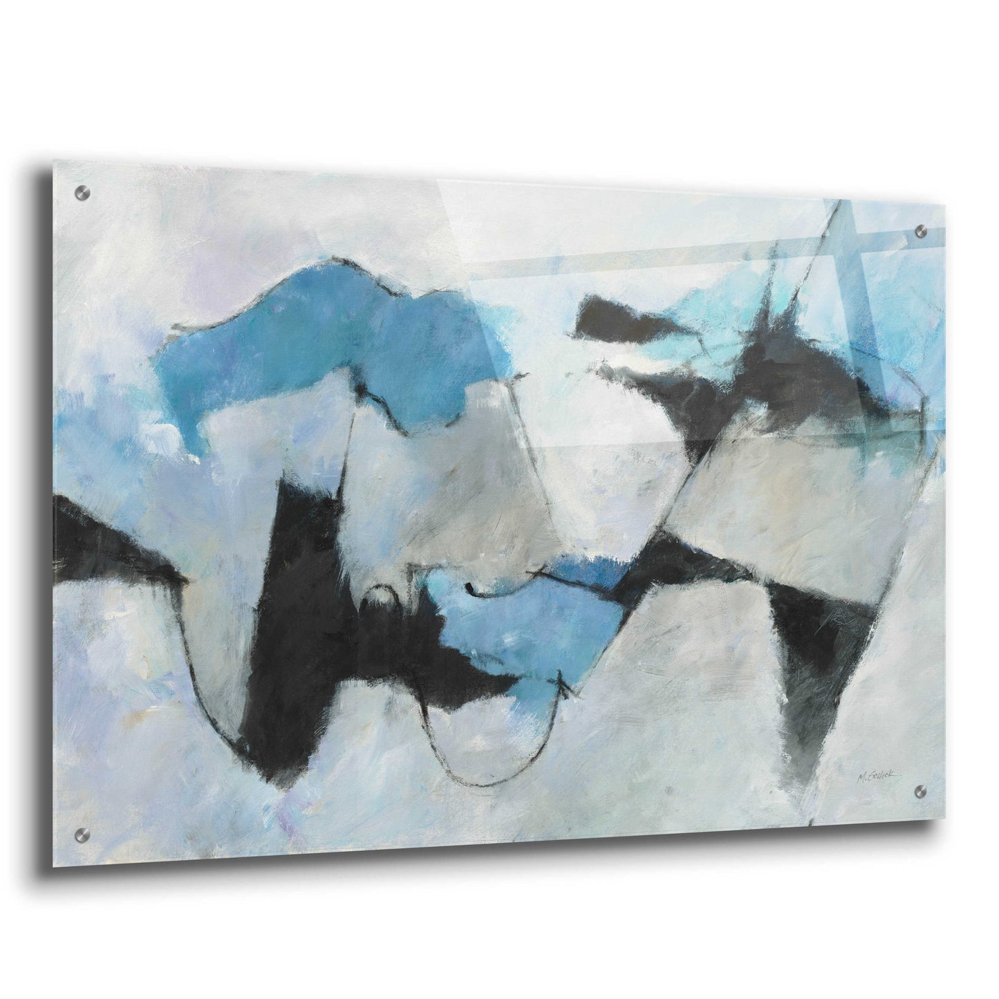 Epic Art 'Shadow Of Winter' by Mike Schick, Acrylic Glass Wall Art,36x24