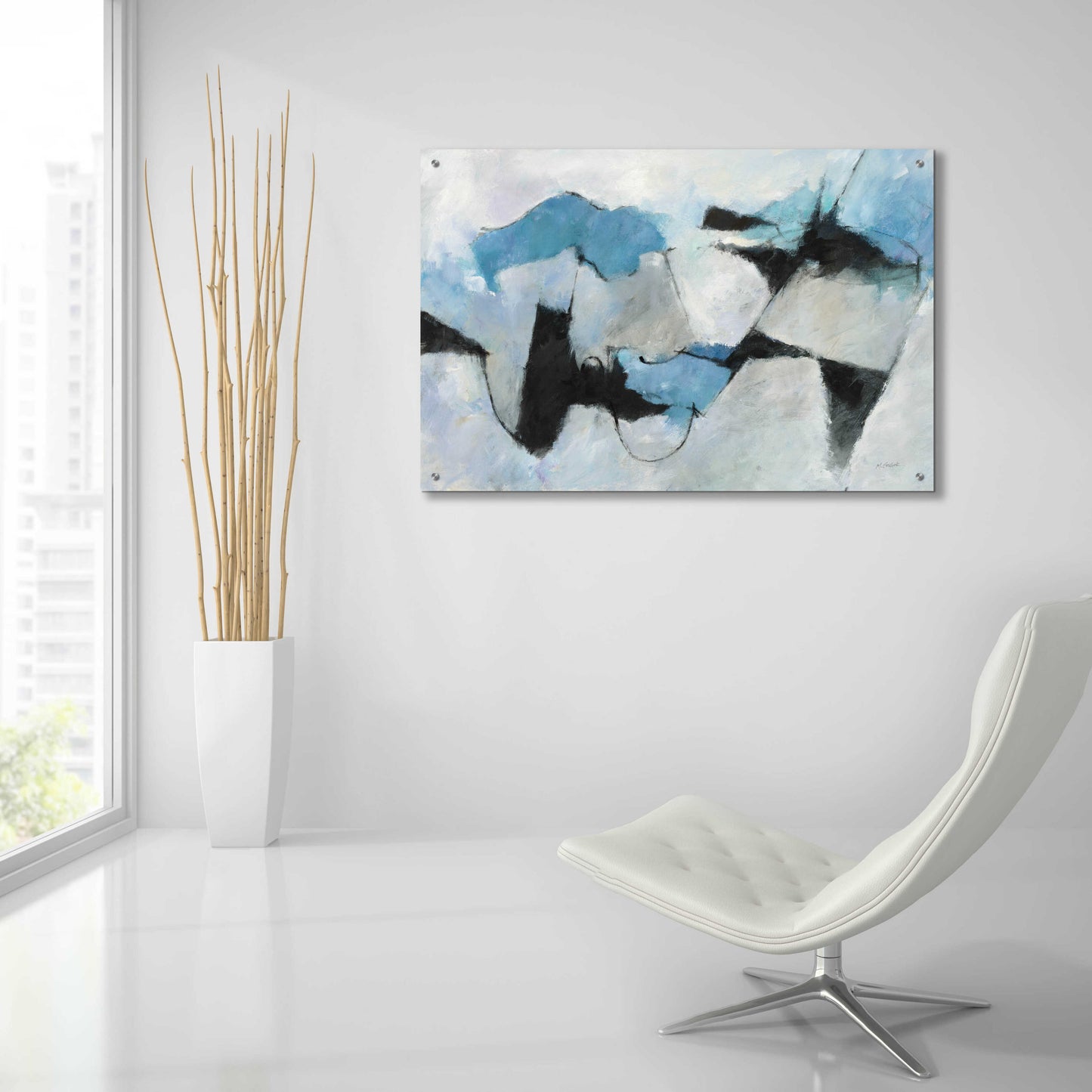 Epic Art 'Shadow Of Winter' by Mike Schick, Acrylic Glass Wall Art,36x24