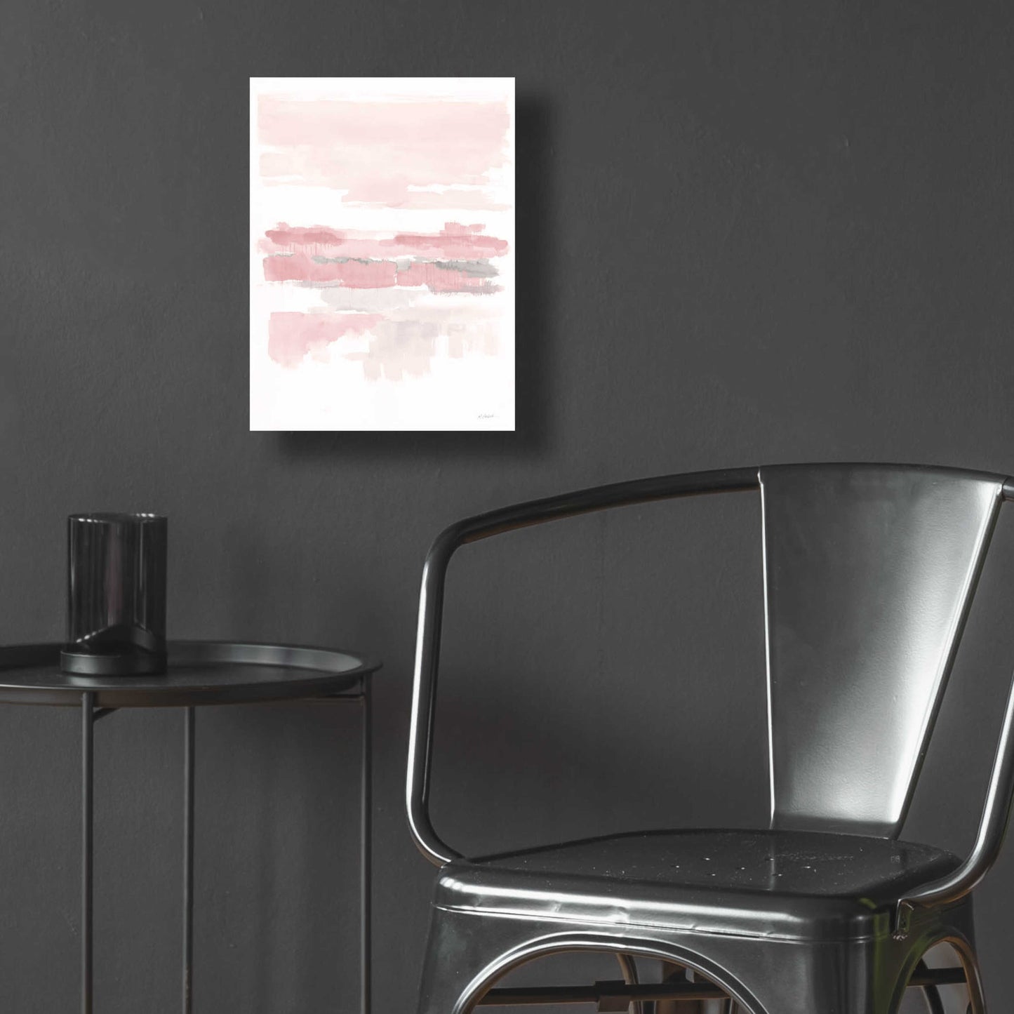 Epic Art 'Blush Wetlands Crop' by Mike Schick, Acrylic Glass Wall Art,12x16