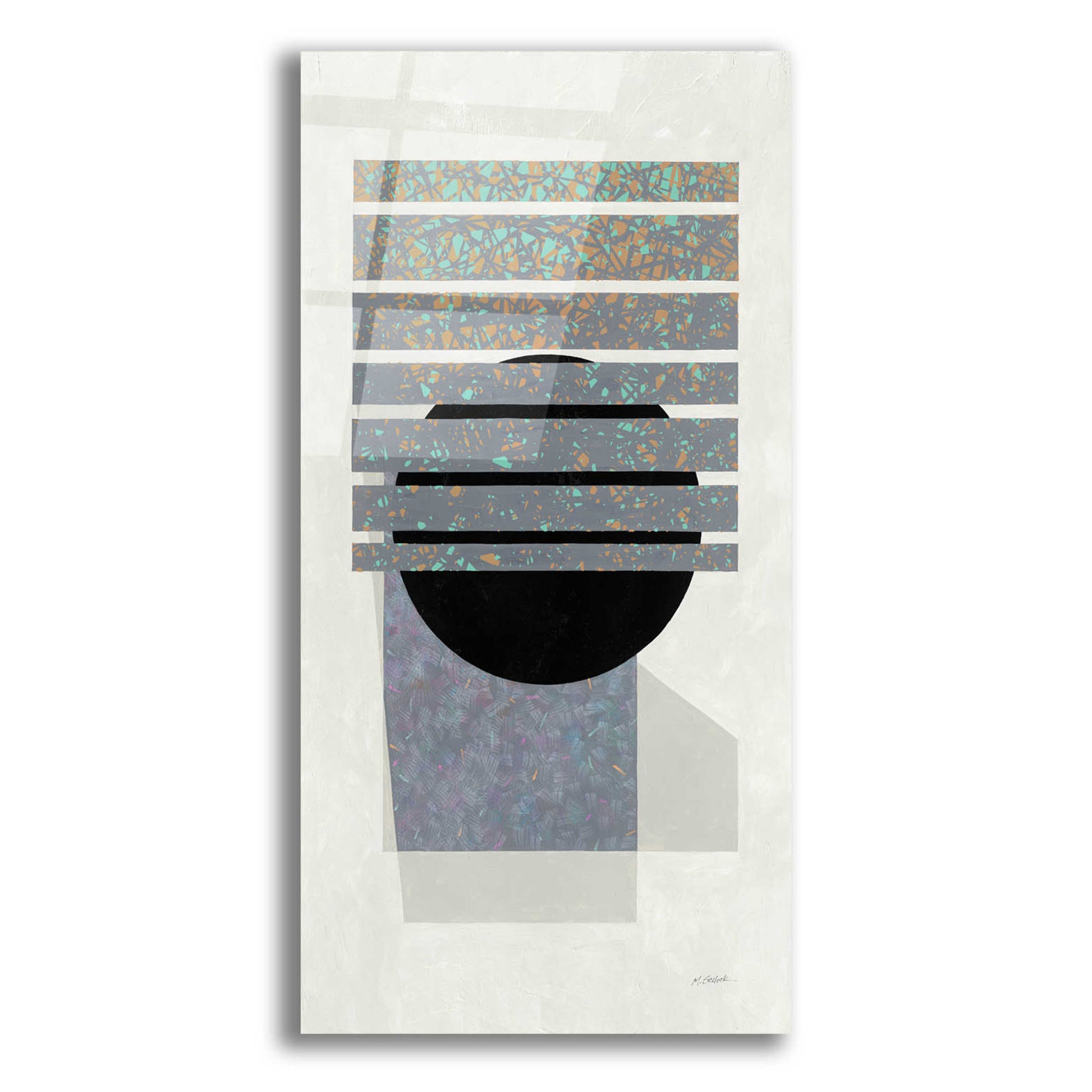 Epic Art 'Full Moon II V2 Panel' by Mike Schick, Acrylic Glass Wall Art