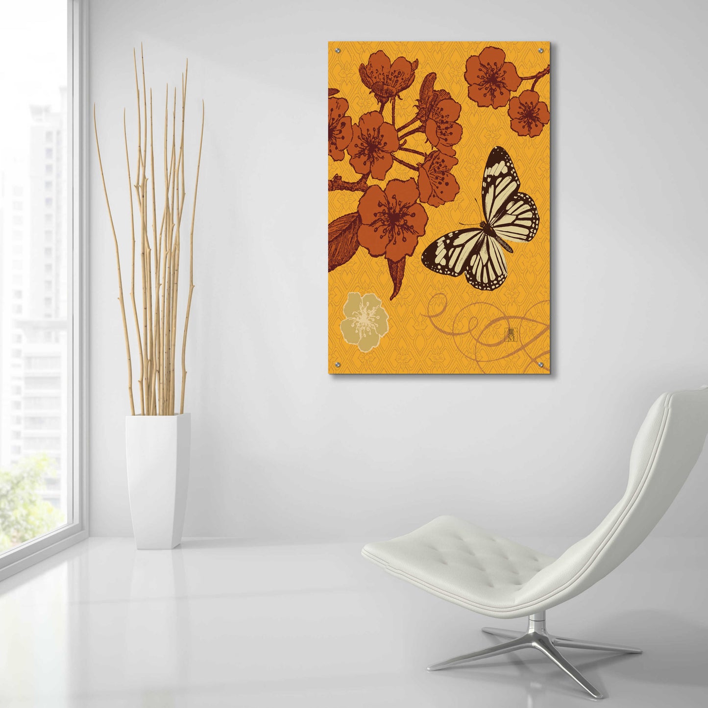 Epic Art 'Orchard Bloom' by Studio Mousseau, Acrylic Glass Wall Art,24x36