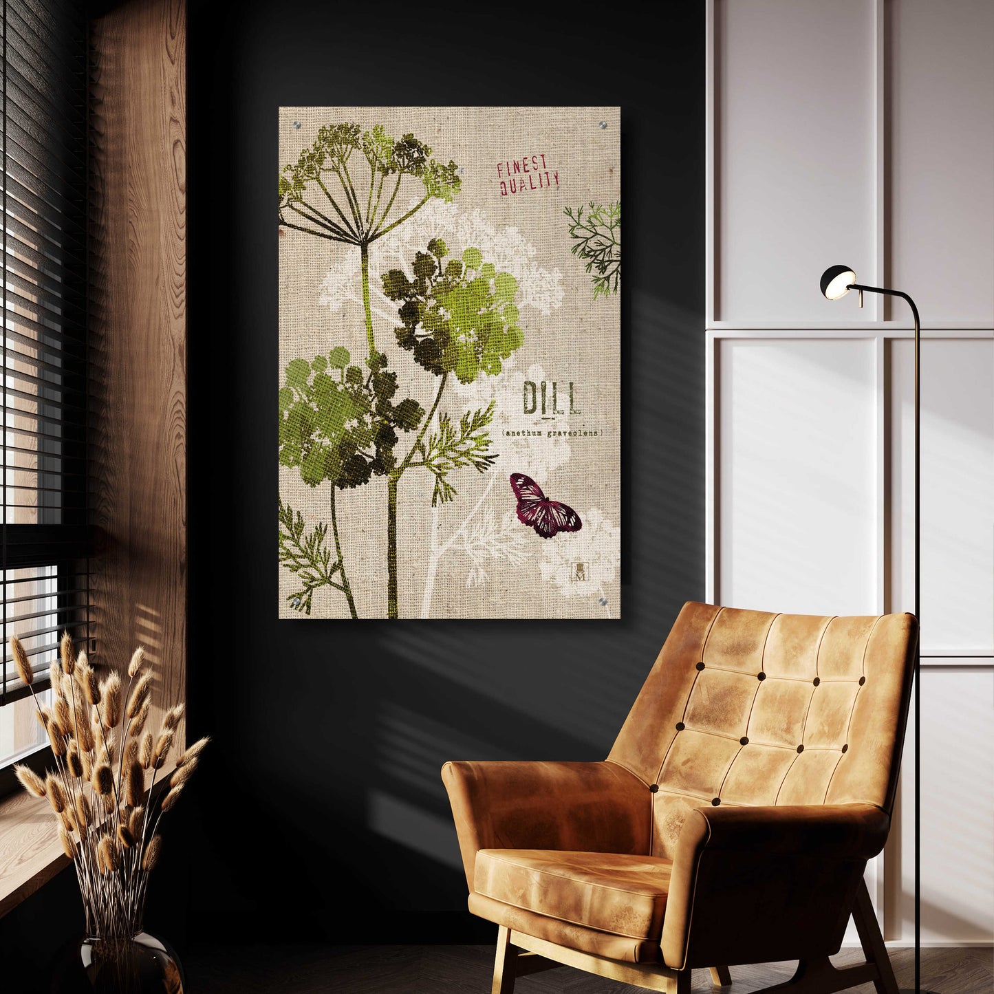 Epic Art 'Organic Dill' by Studio Mousseau, Acrylic Glass Wall Art,24x36