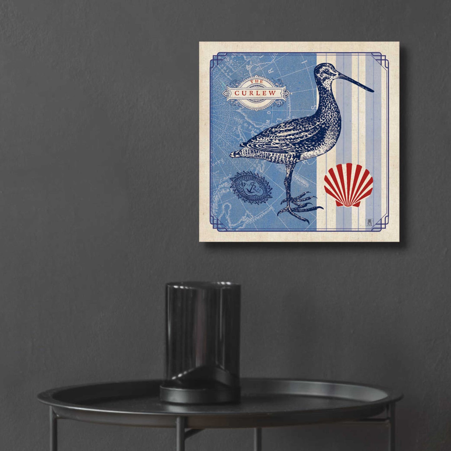 Epic Art 'Sea Bird III' by Studio Mousseau, Acrylic Glass Wall Art,12x12