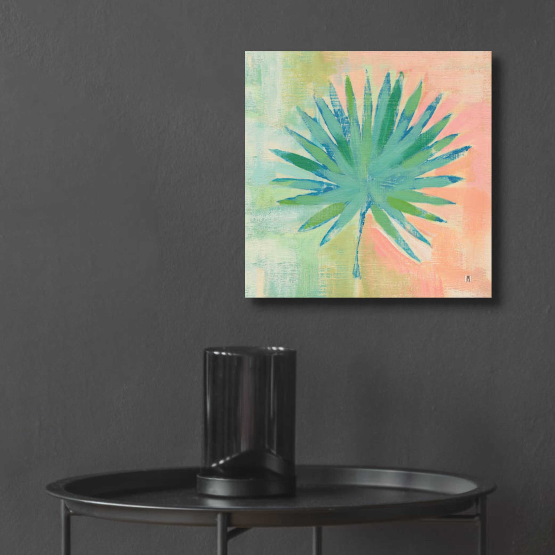 Epic Art 'Beach Cove Leaves II' by Studio Mousseau, Acrylic Glass Wall Art,12x12