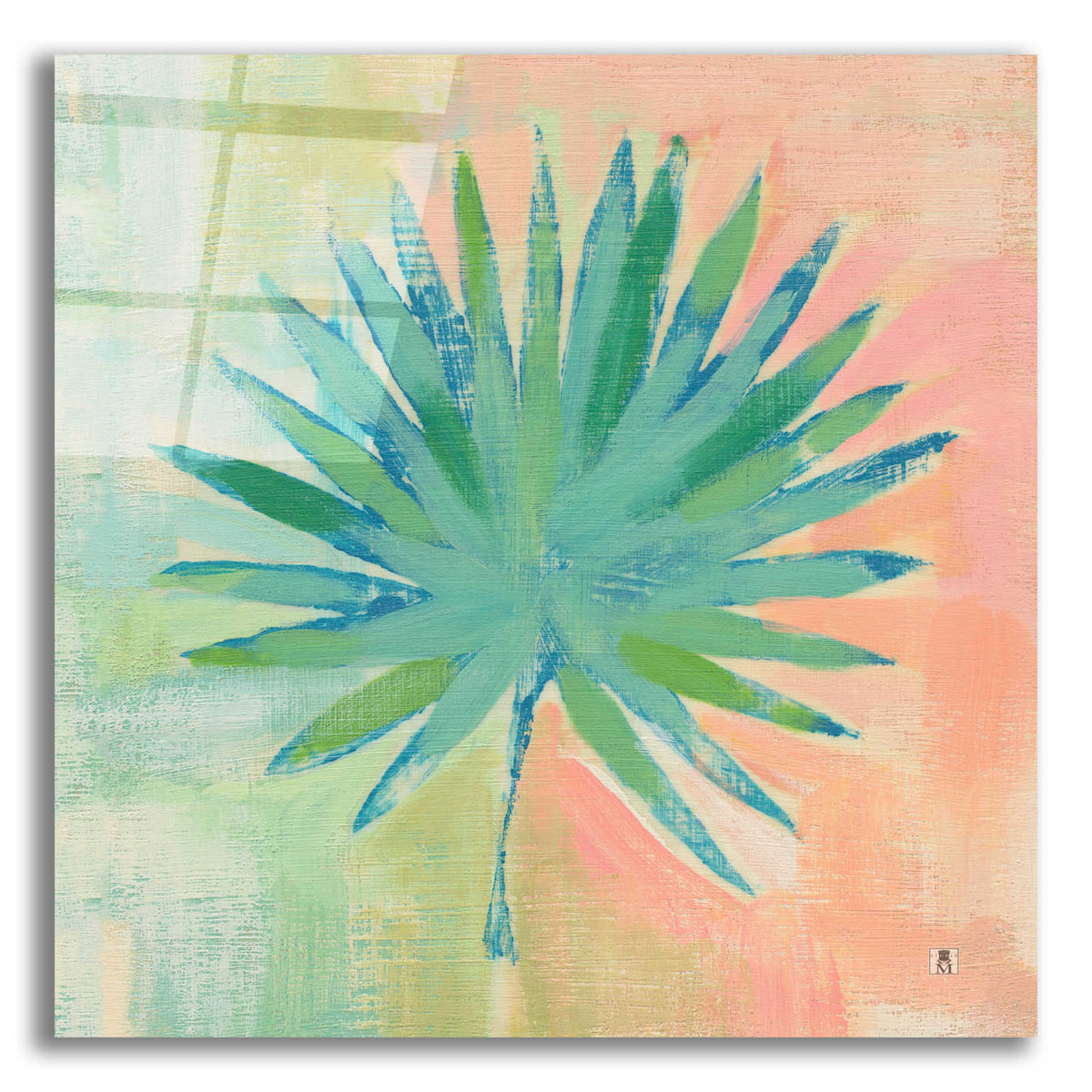Epic Art 'Beach Cove Leaves II' by Studio Mousseau, Acrylic Glass Wall Art