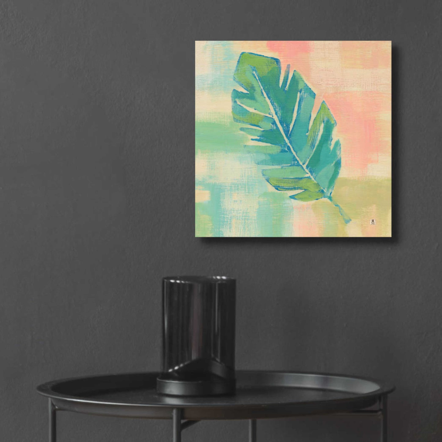 Epic Art 'Beach Cove Leaves III' by Studio Mousseau, Acrylic Glass Wall Art,12x12