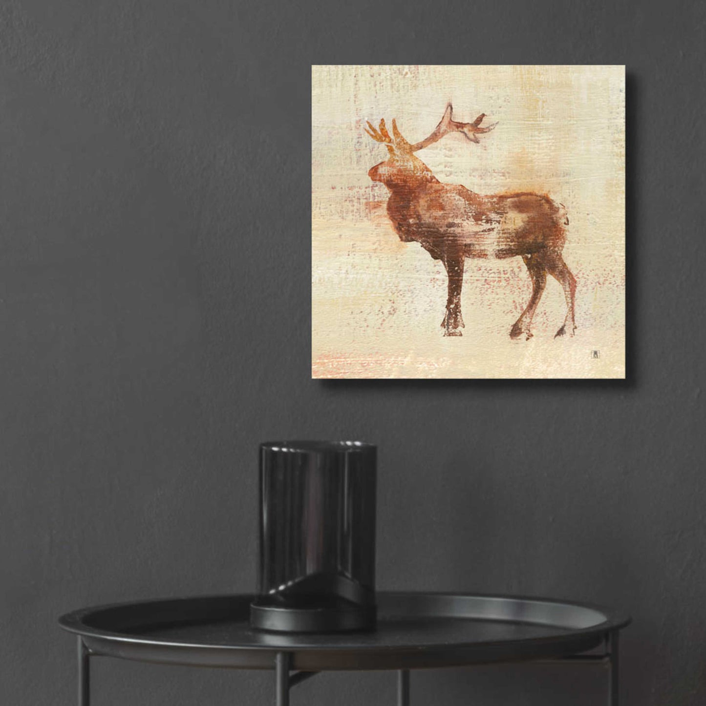 Epic Art 'Elk Study' by Studio Mousseau, Acrylic Glass Wall Art,12x12