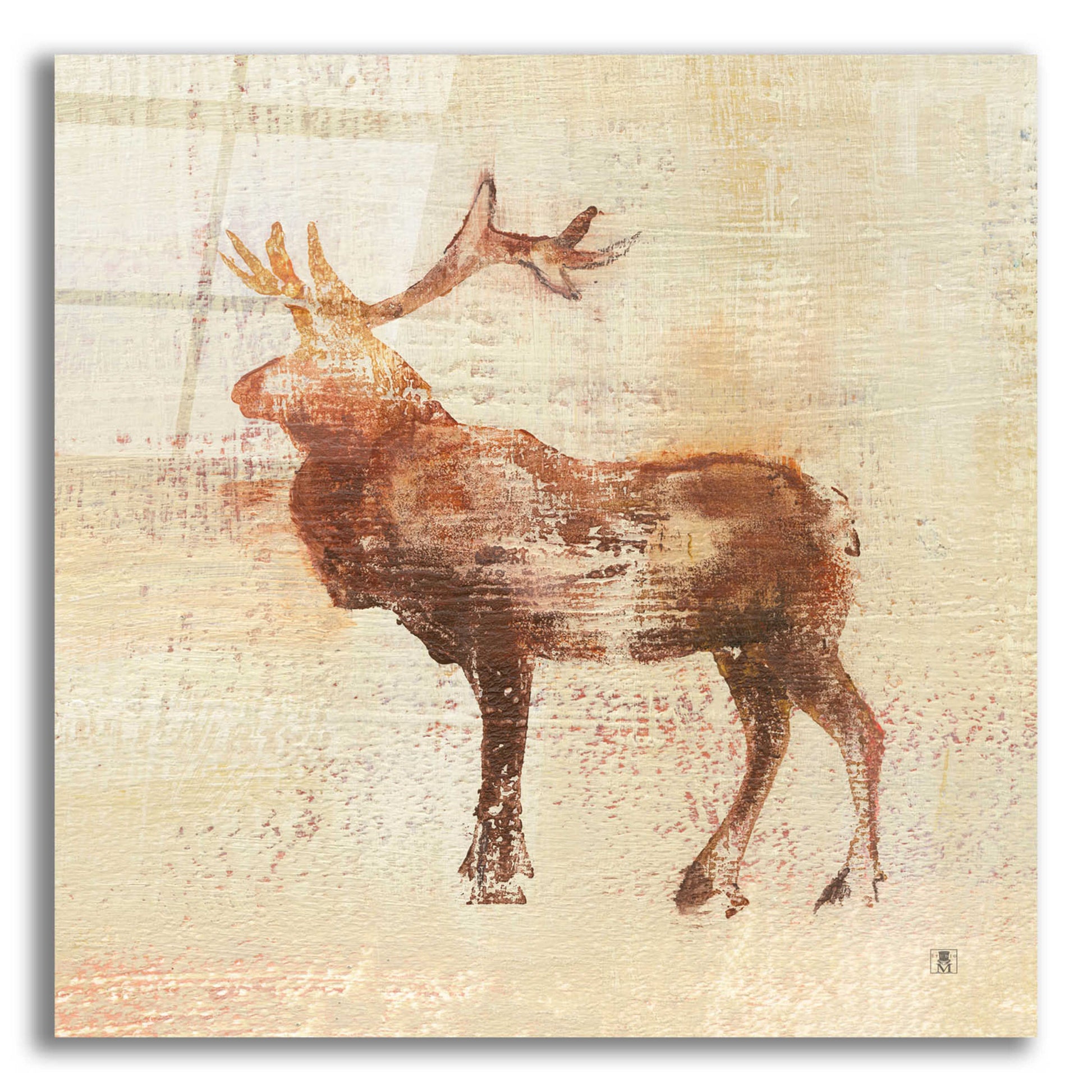 Epic Art 'Elk Study' by Studio Mousseau, Acrylic Glass Wall Art