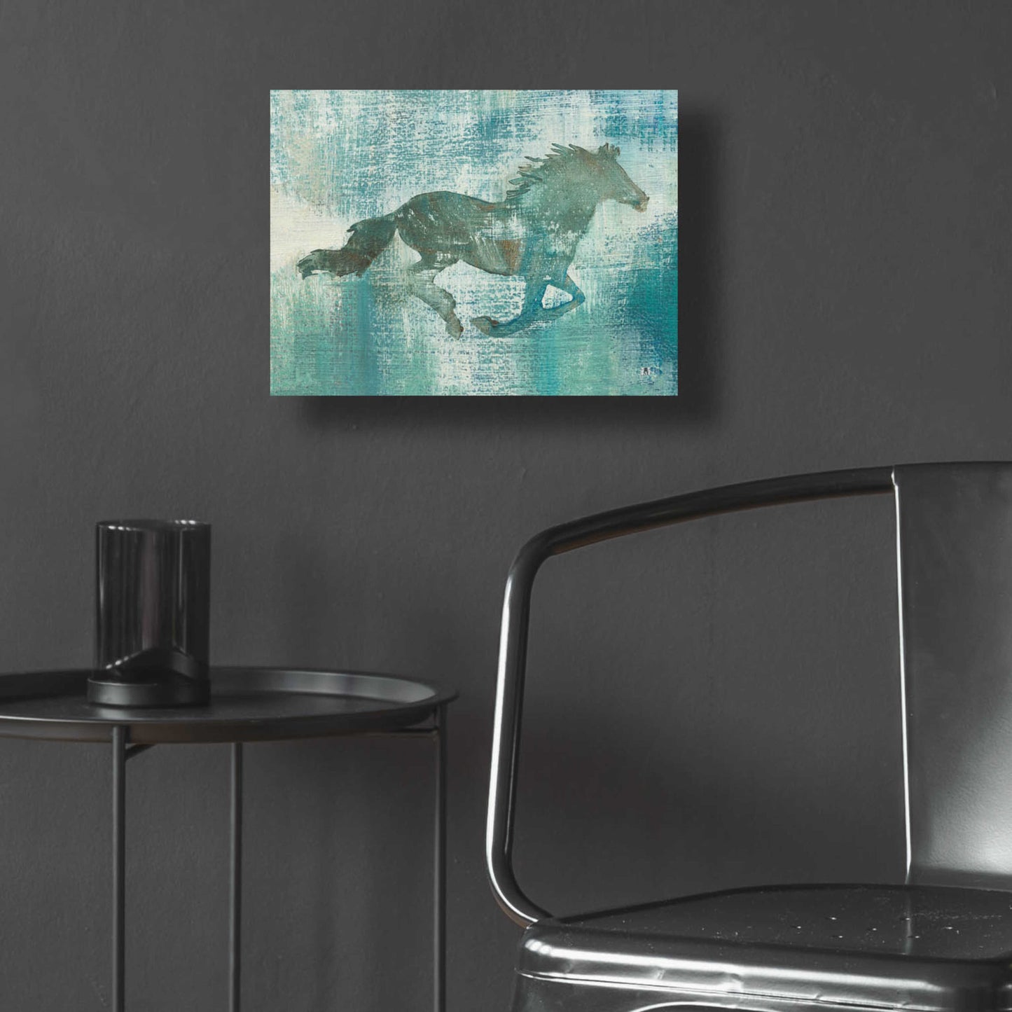 Epic Art 'Mustang Study' by Studio Mousseau, Acrylic Glass Wall Art,16x12