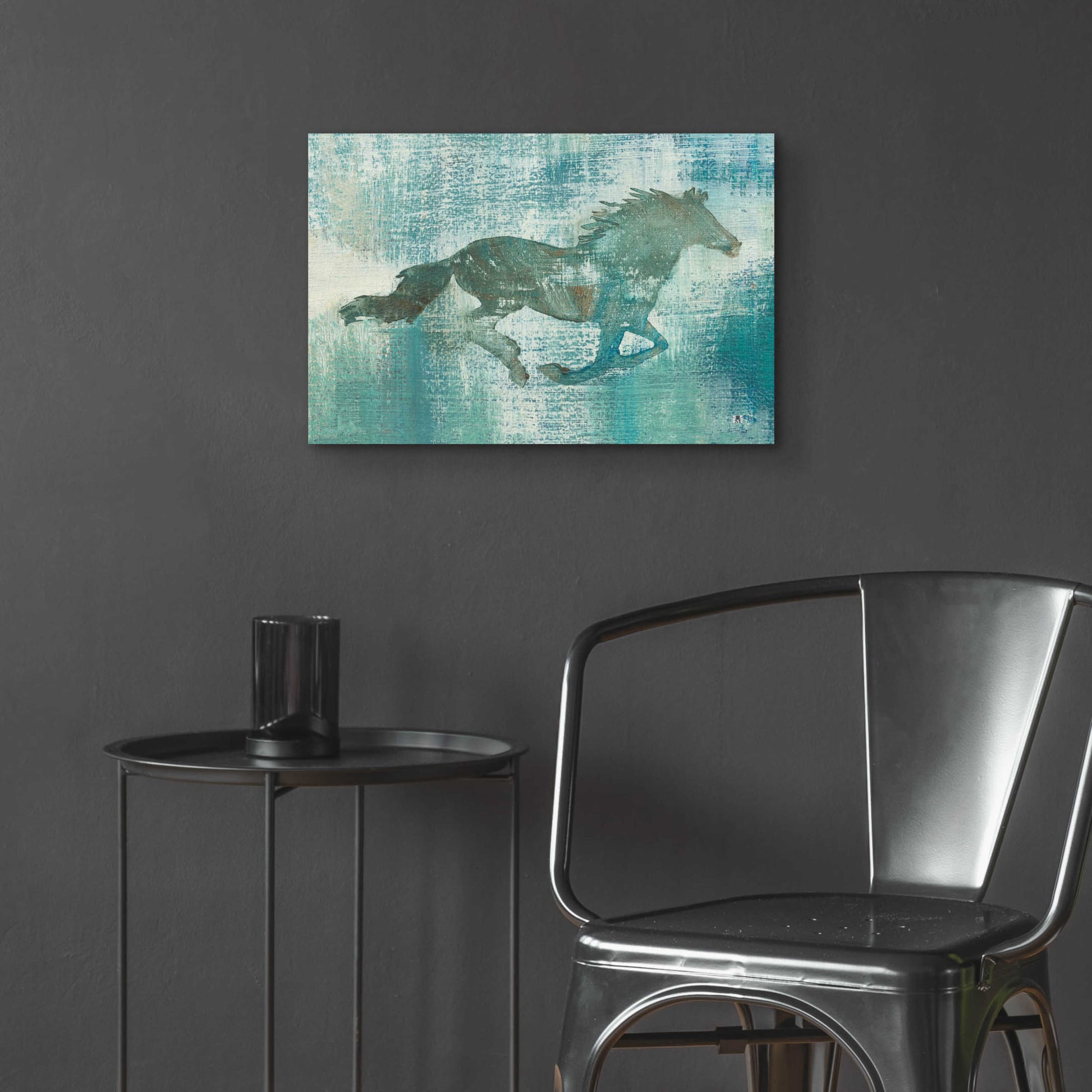 Epic Art 'Mustang Study' by Studio Mousseau, Acrylic Glass Wall Art,24x16