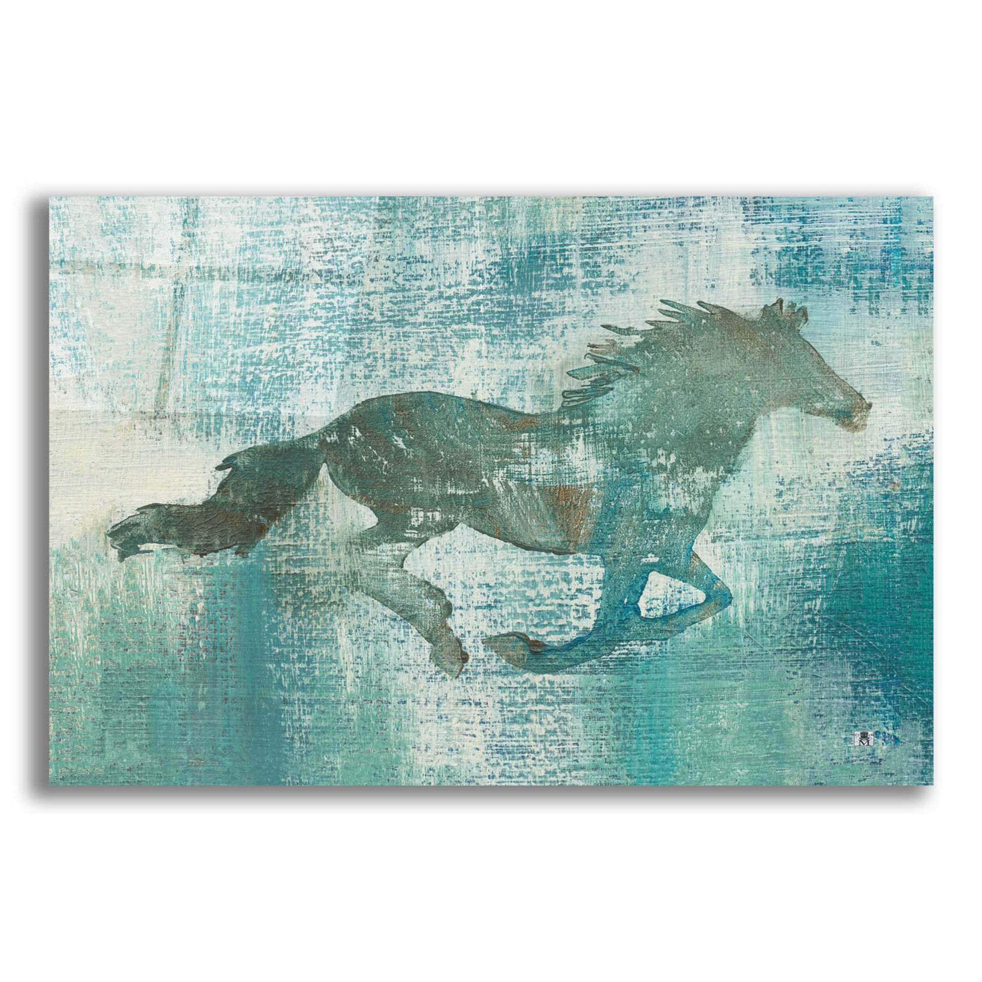 Epic Art 'Mustang Study' by Studio Mousseau, Acrylic Glass Wall Art,24x16