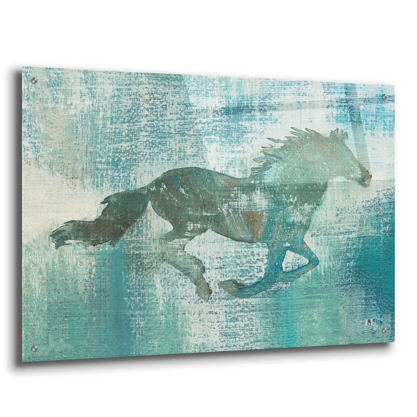 Epic Art 'Mustang Study' by Studio Mousseau, Acrylic Glass Wall Art,36x24