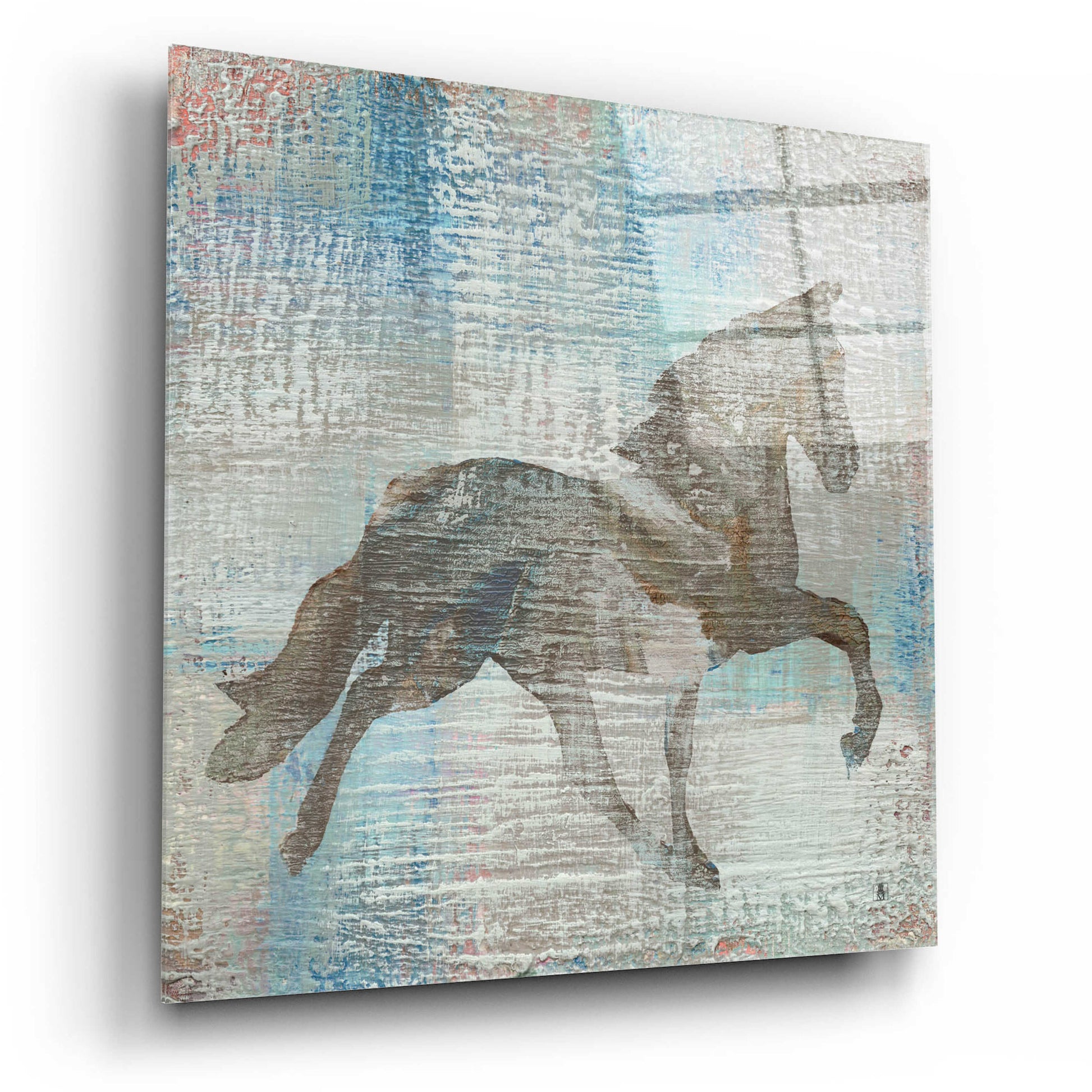 Epic Art 'Cheval II Brown' by Studio Mousseau, Acrylic Glass Wall Art,12x12