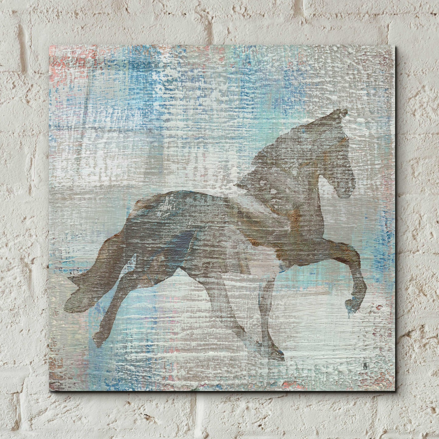 Epic Art 'Cheval II Brown' by Studio Mousseau, Acrylic Glass Wall Art,12x12