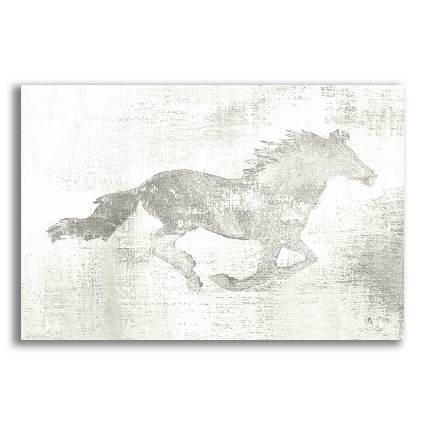 Epic Art 'Mustang Study Neutral' by Studio Mousseau, Acrylic Glass Wall Art,24x16