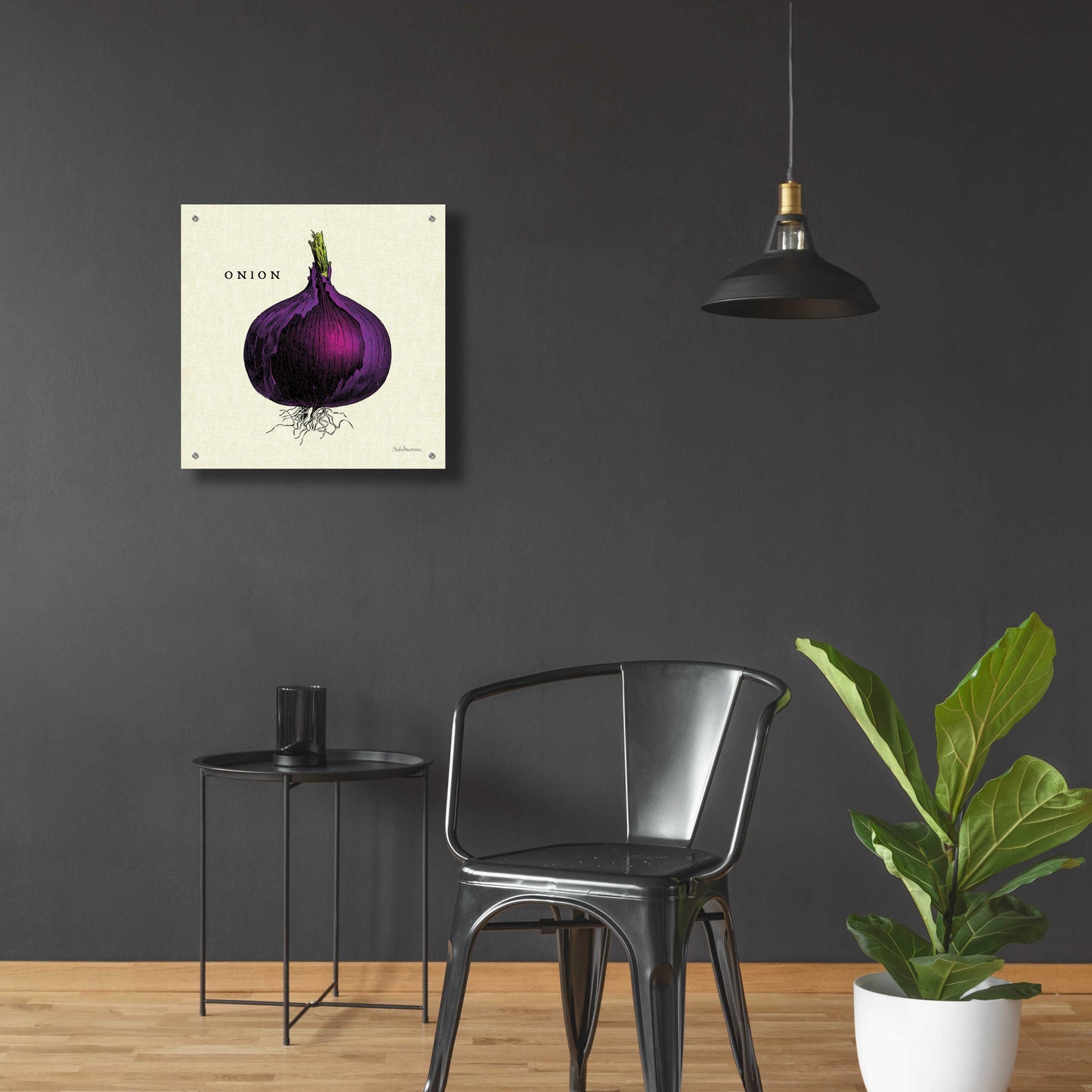 Epic Art 'Linen Vegetable III v2' by Studio Mousseau, Acrylic Glass Wall Art,24x24