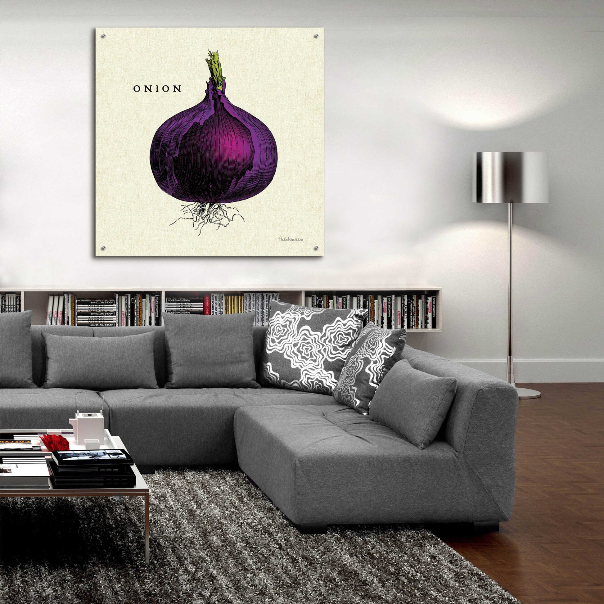 Epic Art 'Linen Vegetable III v2' by Studio Mousseau, Acrylic Glass Wall Art,36x36