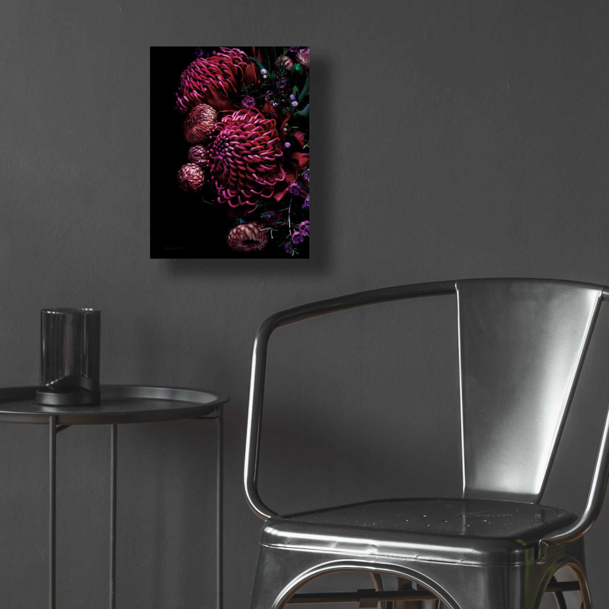 Epic Art 'Waratah Bouquet' by Elise Catterall, Acrylic Glass Wall Art,12x16