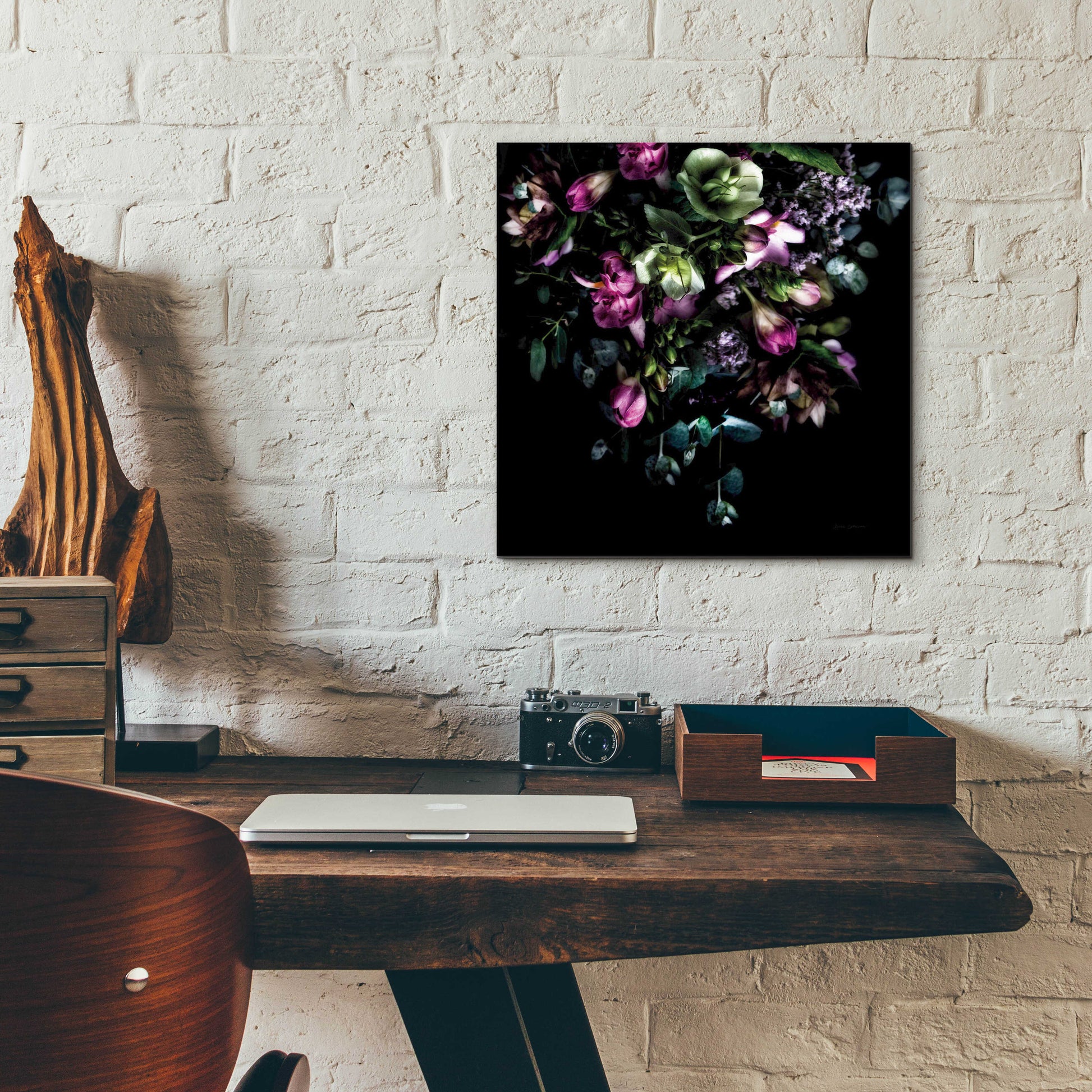 Epic Art 'Hellebores Bouquet' by Elise Catterall, Acrylic Glass Wall Art,12x12