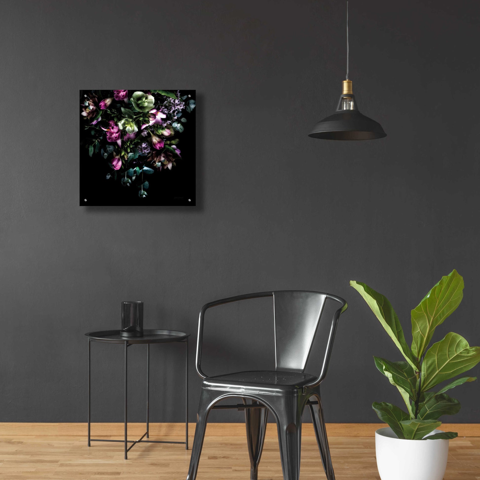 Epic Art 'Hellebores Bouquet' by Elise Catterall, Acrylic Glass Wall Art,24x24