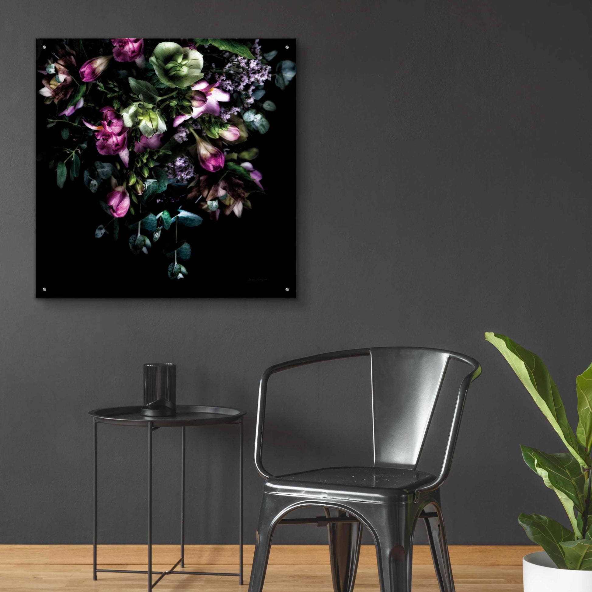 Epic Art 'Hellebores Bouquet' by Elise Catterall, Acrylic Glass Wall Art,36x36