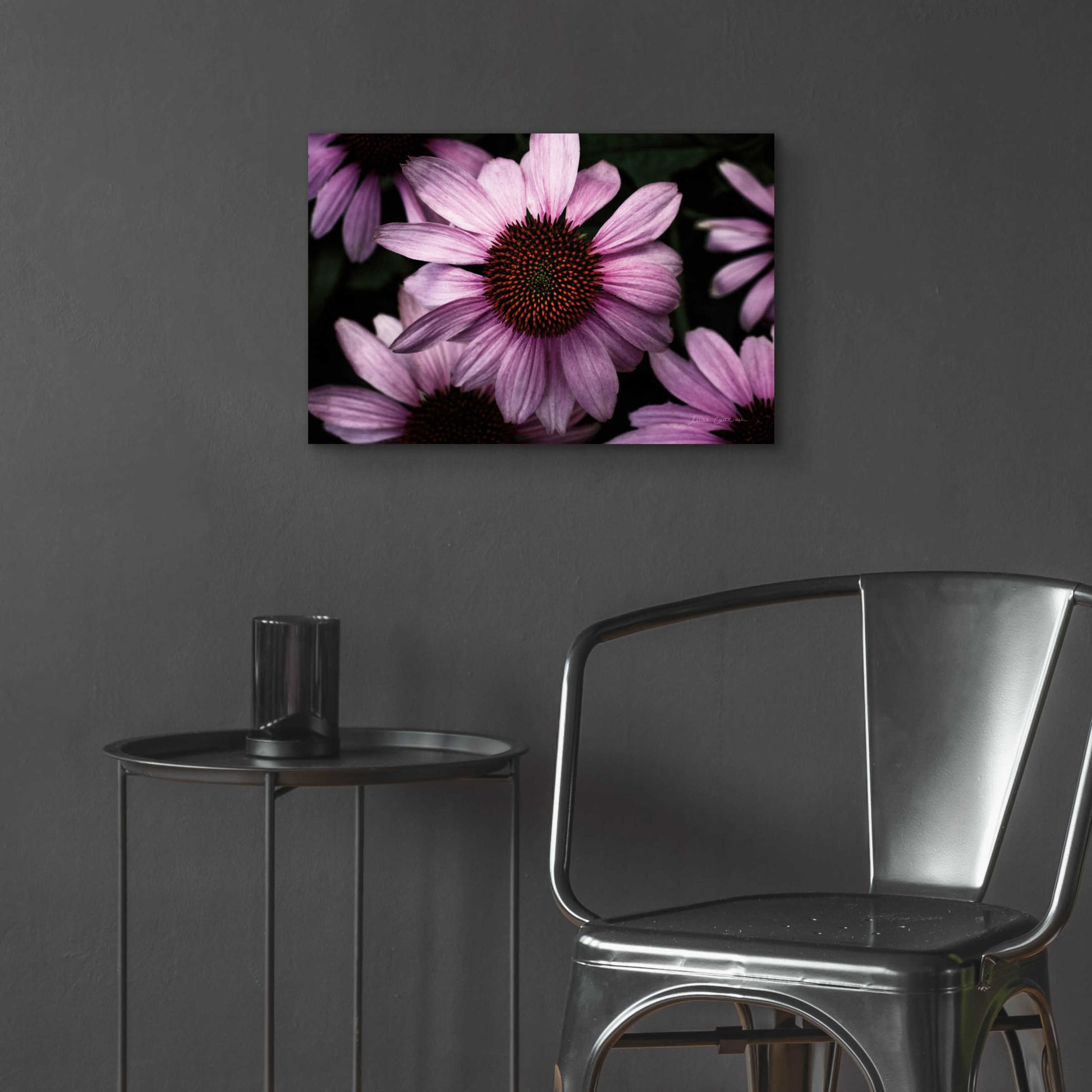 Epic Art 'Echinacea' by Elise Catterall, Acrylic Glass Wall Art,24x16