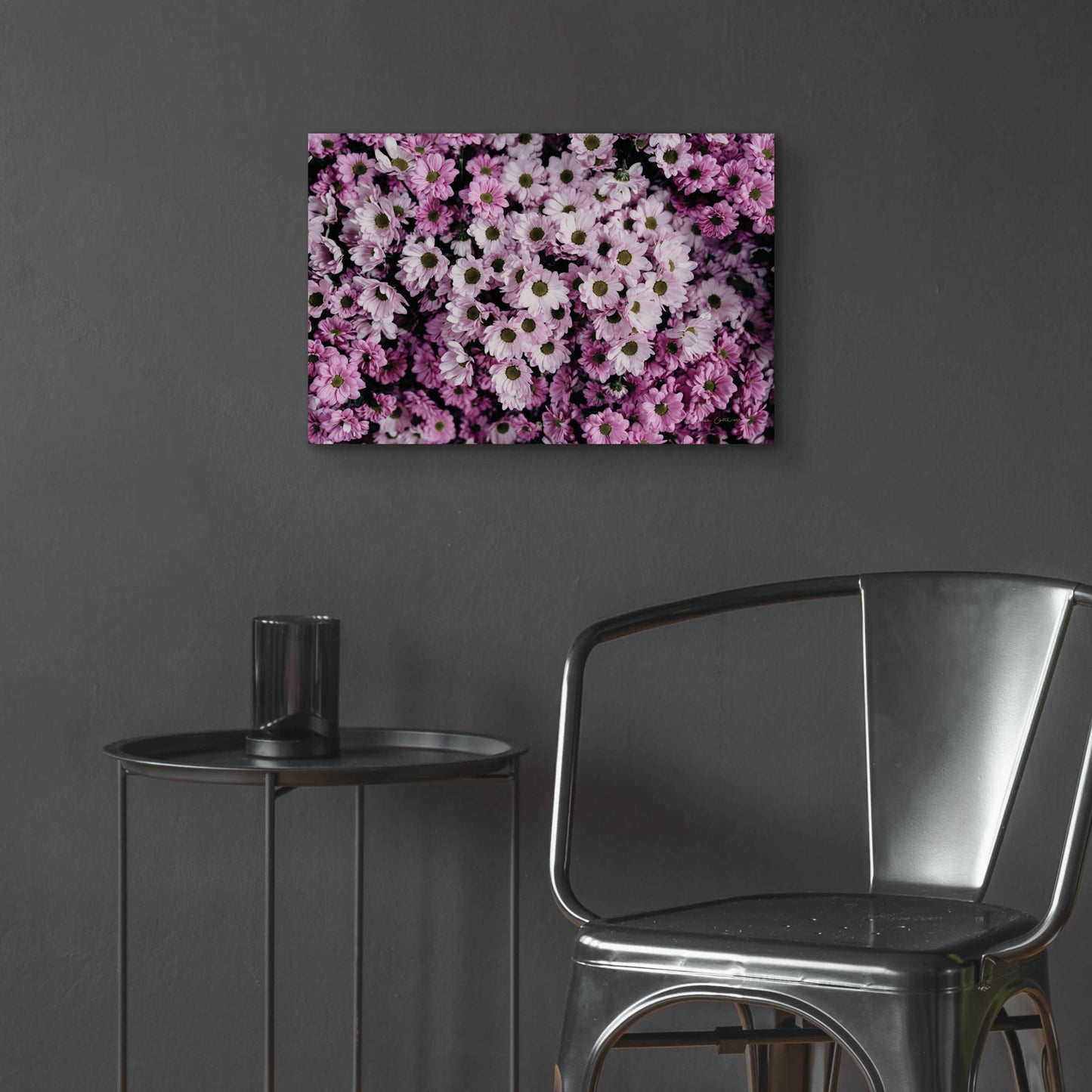 Epic Art 'Pale Daisies' by Elise Catterall, Acrylic Glass Wall Art,24x16