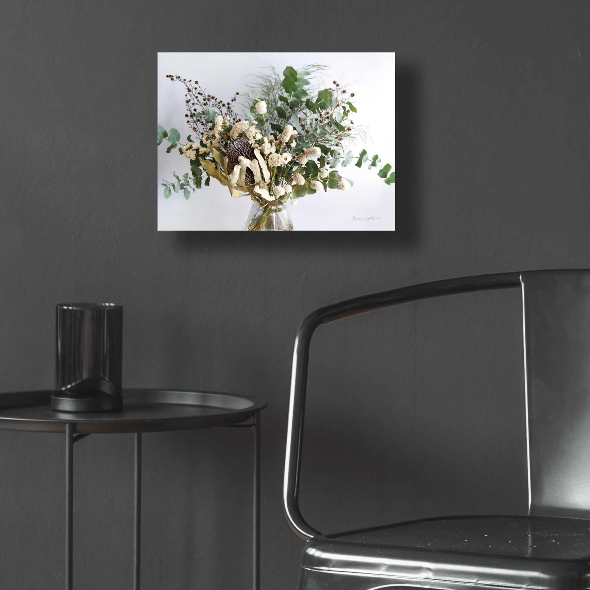 Epic Art 'Eucalyptus Arrangement' by Elise Catterall, Acrylic Glass Wall Art,16x12