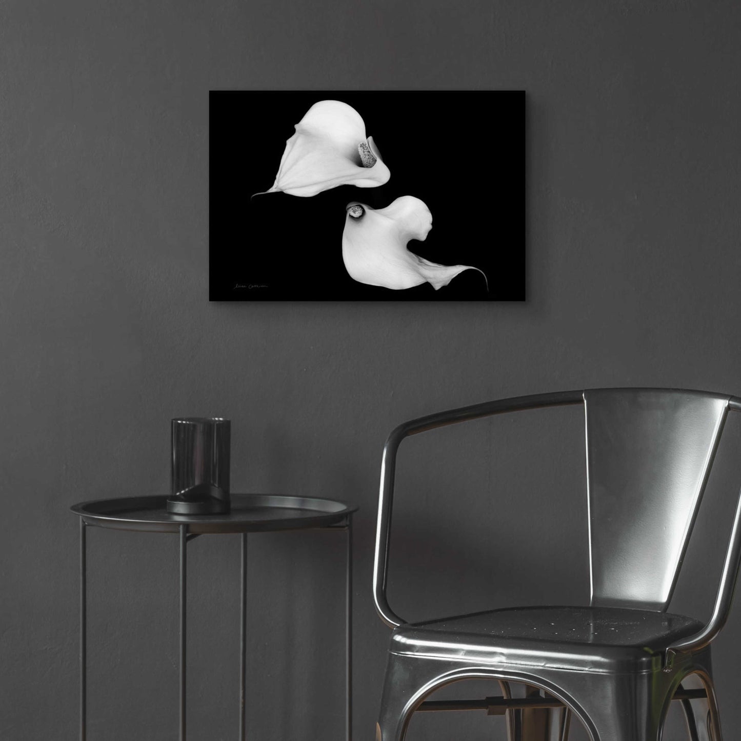 Epic Art 'Elegant Calla IV' by Elise Catterall, Acrylic Glass Wall Art,24x16