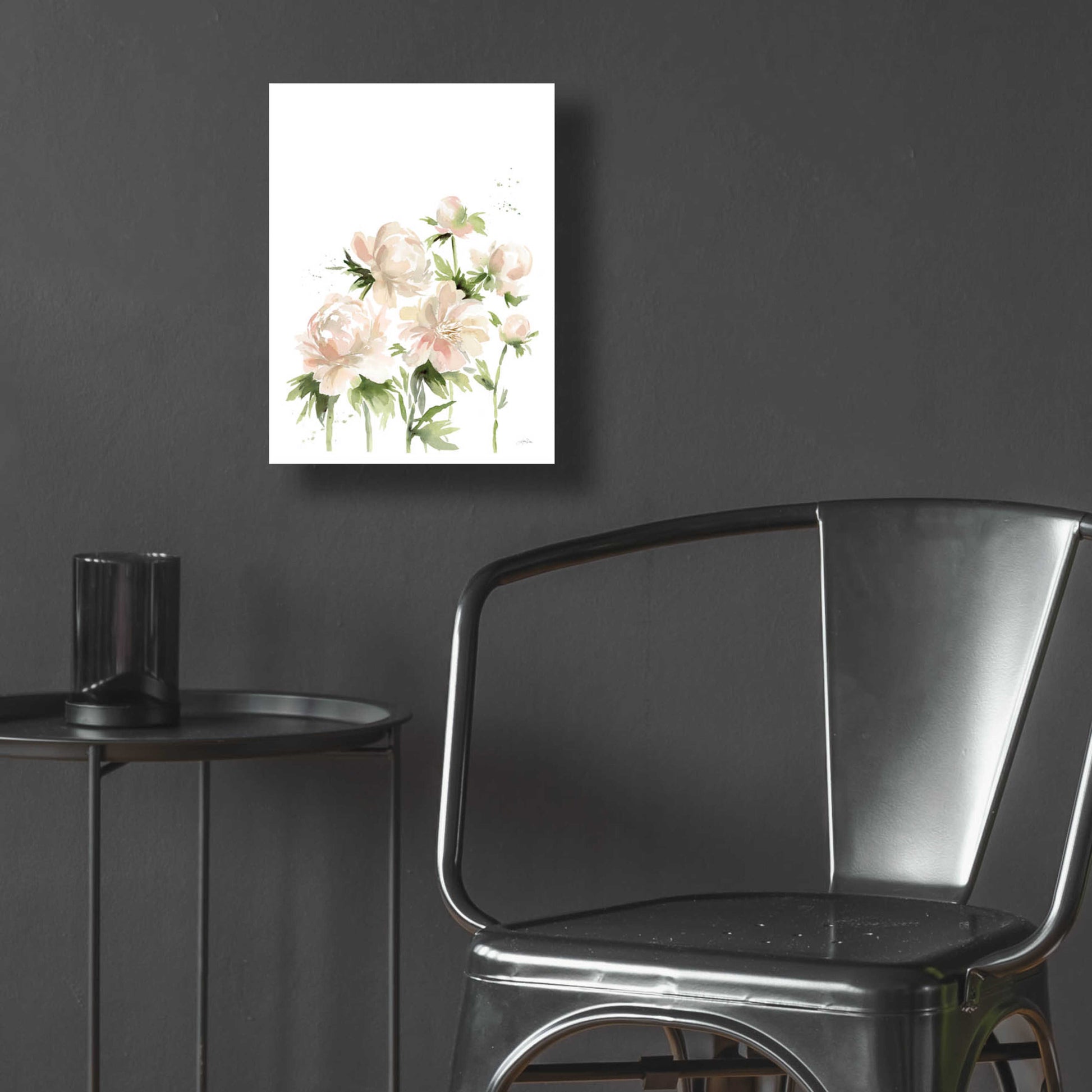 Epic Art 'Peonies I' by Katrina Pete, Acrylic Glass Wall Art,12x16