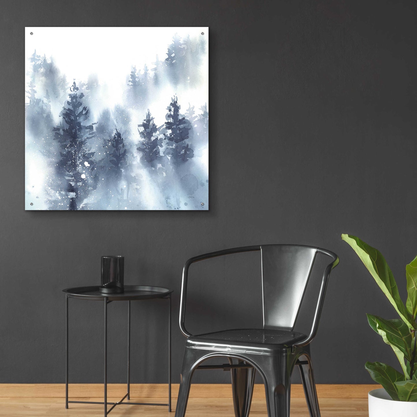 Epic Art 'Misty Forest II' by Katrina Pete, Acrylic Glass Wall Art,36x36