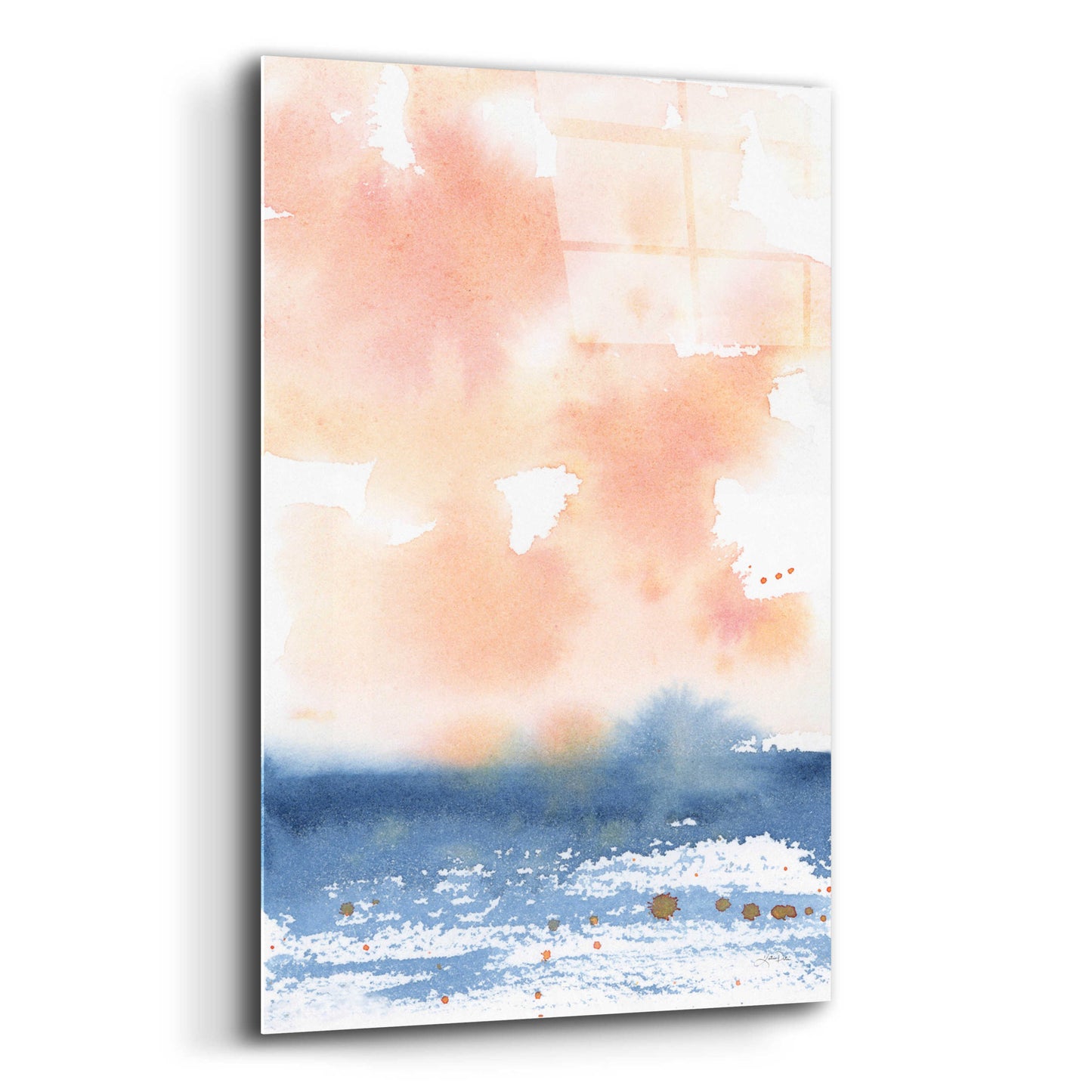 Epic Art 'Sunrise Seascape I' by Katrina Pete, Acrylic Glass Wall Art,12x16