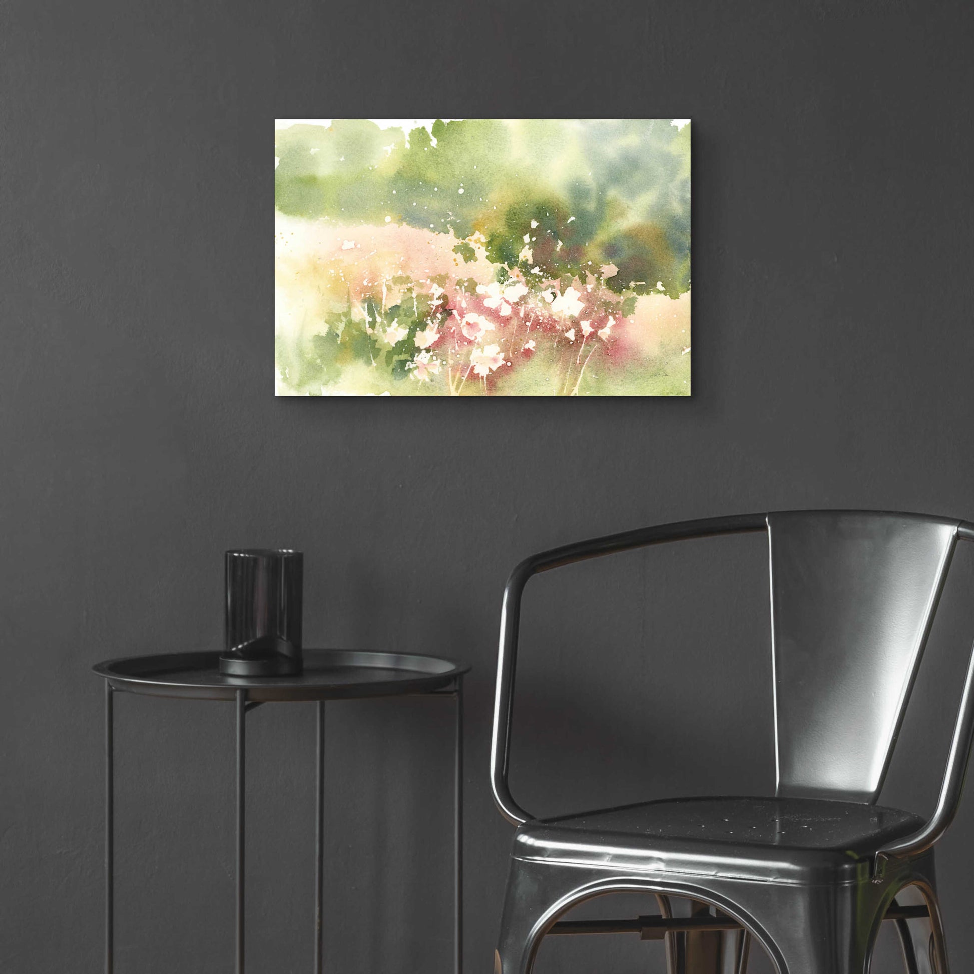 Epic Art 'Floral Field' by Katrina Pete, Acrylic Glass Wall Art,24x16