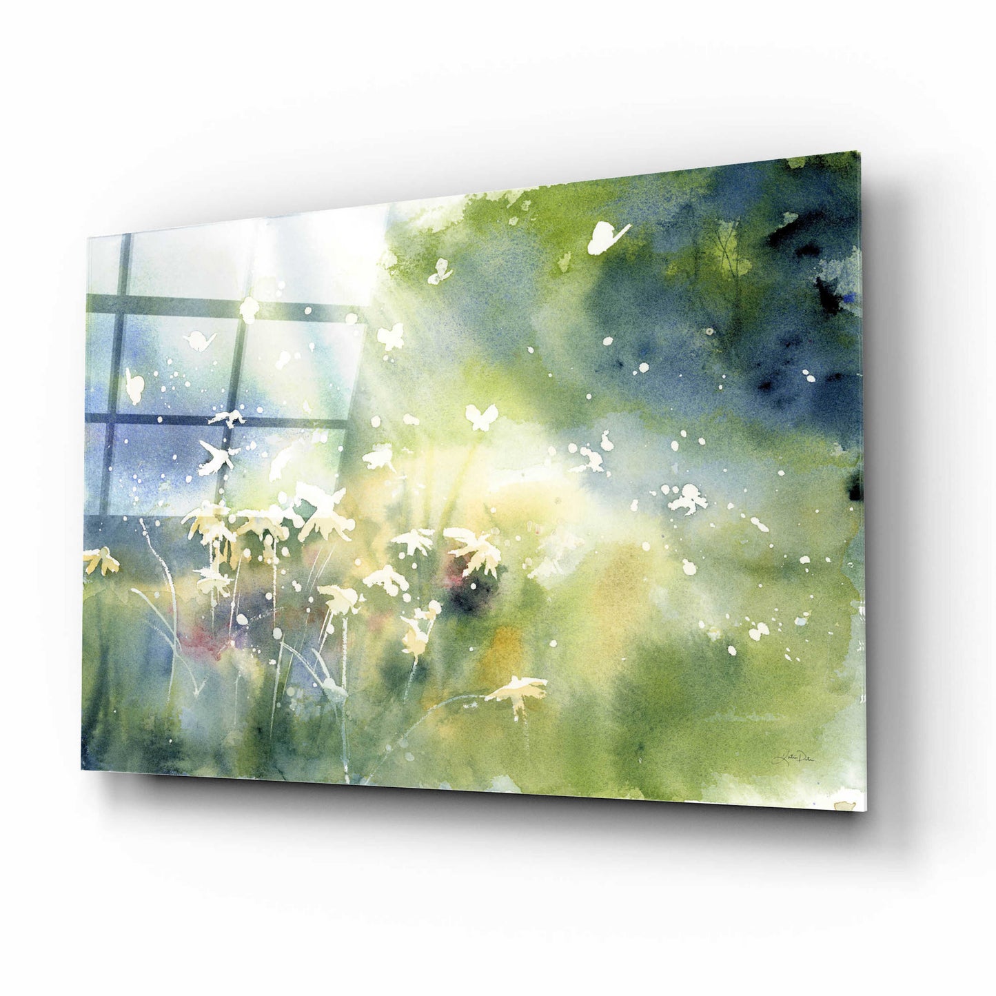 Epic Art 'Landscape Light' by Katrina Pete, Acrylic Glass Wall Art,16x12