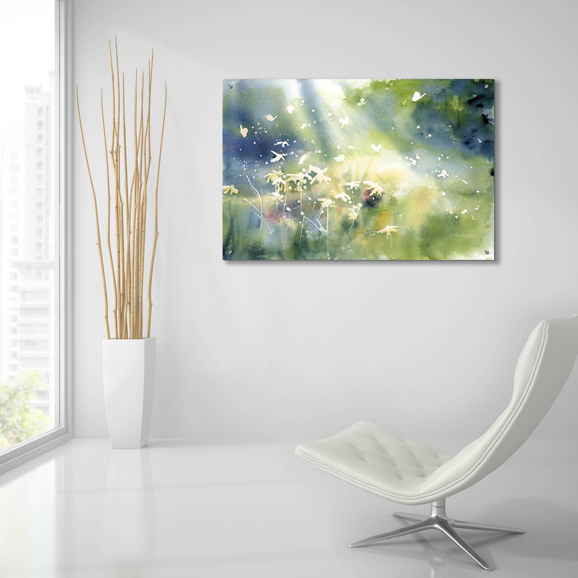 Epic Art 'Landscape Light' by Katrina Pete, Acrylic Glass Wall Art,36x24