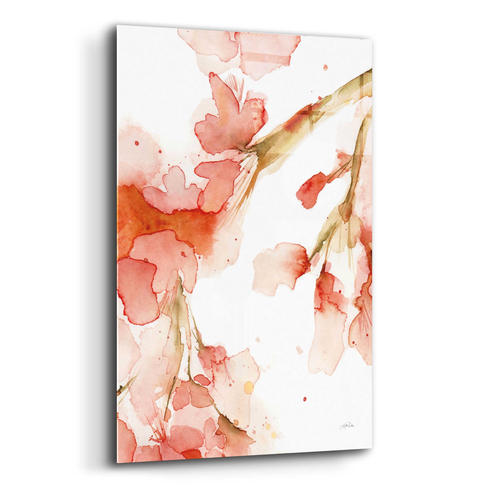 Epic Art 'Blossom I Crop' by Katrina Pete, Acrylic Glass Wall Art,12x16