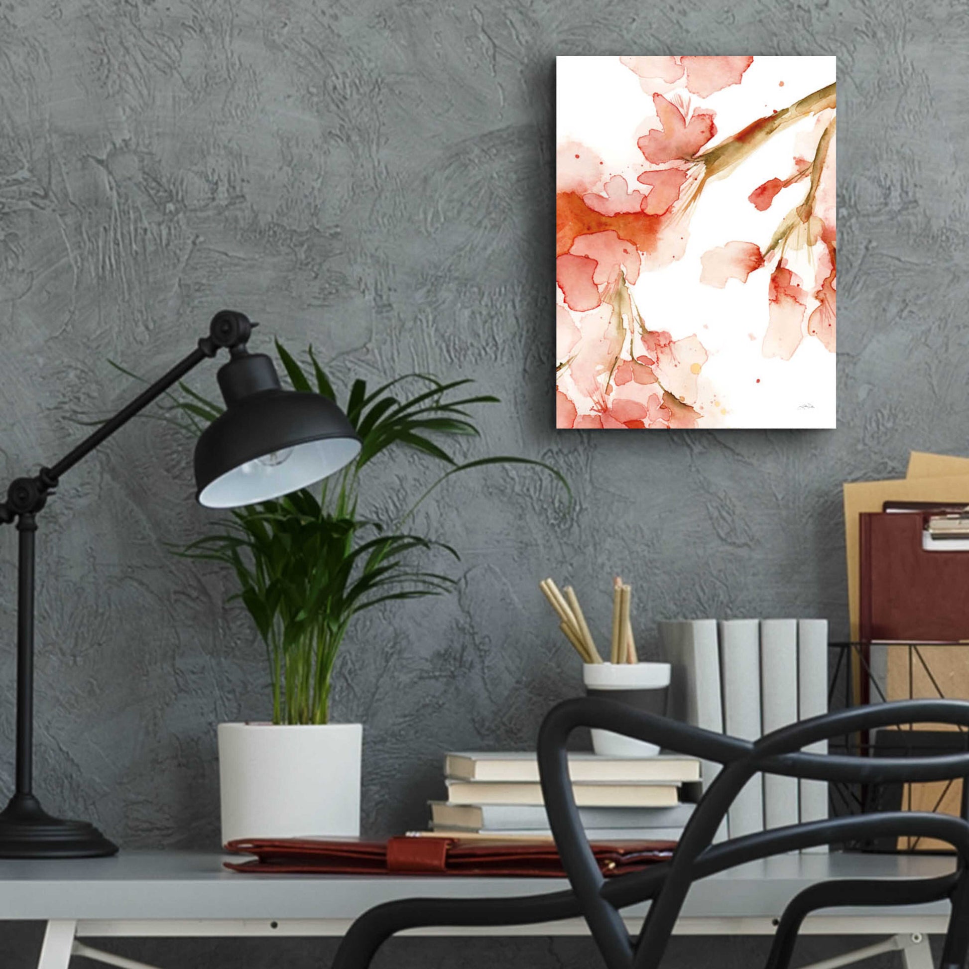 Epic Art 'Blossom I Crop' by Katrina Pete, Acrylic Glass Wall Art,12x16