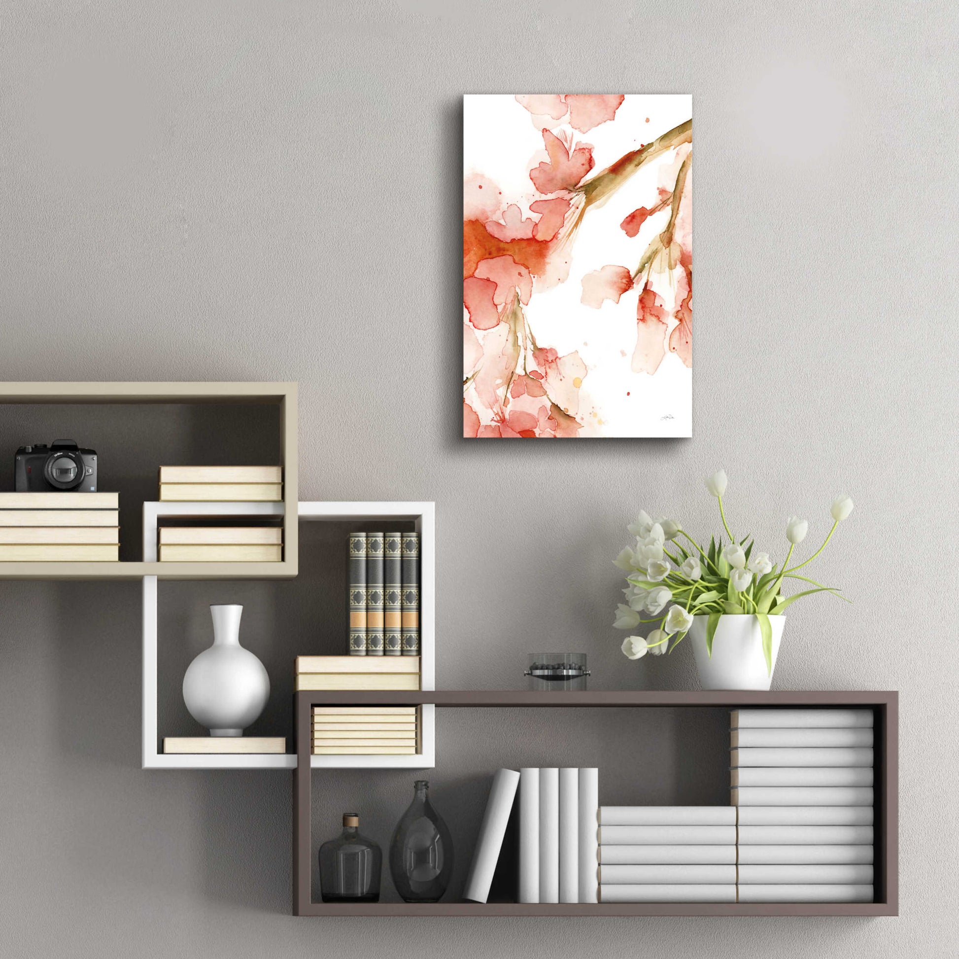 Epic Art 'Blossom I Crop' by Katrina Pete, Acrylic Glass Wall Art,16x24