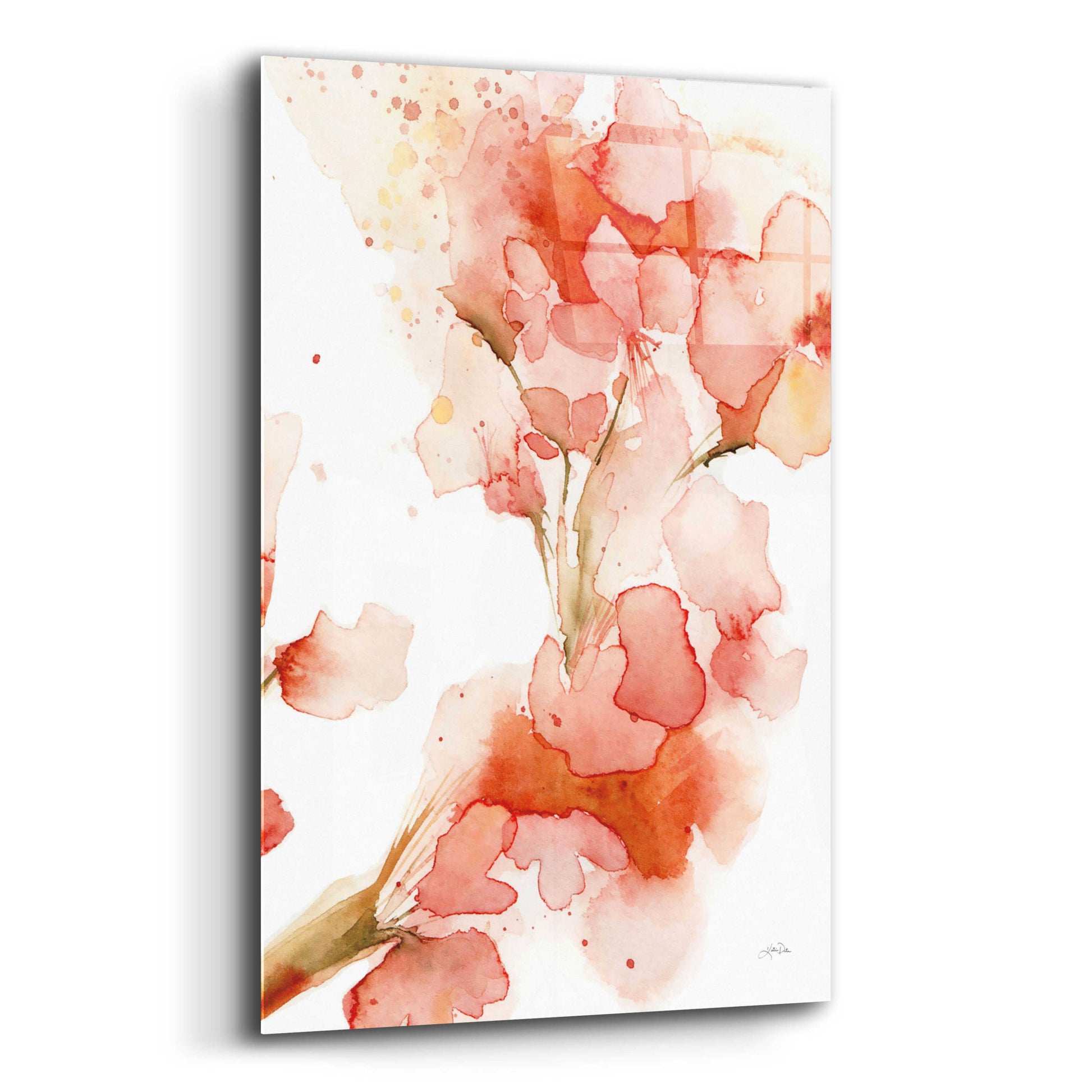 Epic Art 'Blossom II Crop' by Katrina Pete, Acrylic Glass Wall Art,12x16