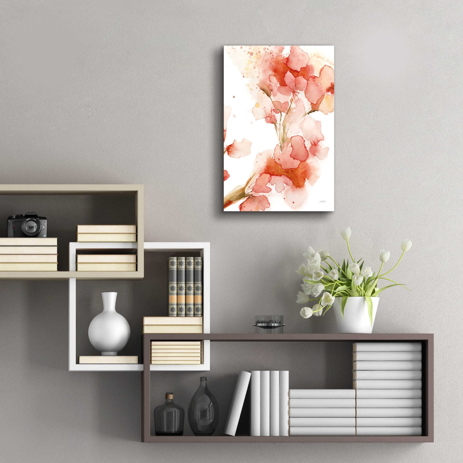 Epic Art 'Blossom II Crop' by Katrina Pete, Acrylic Glass Wall Art,16x24