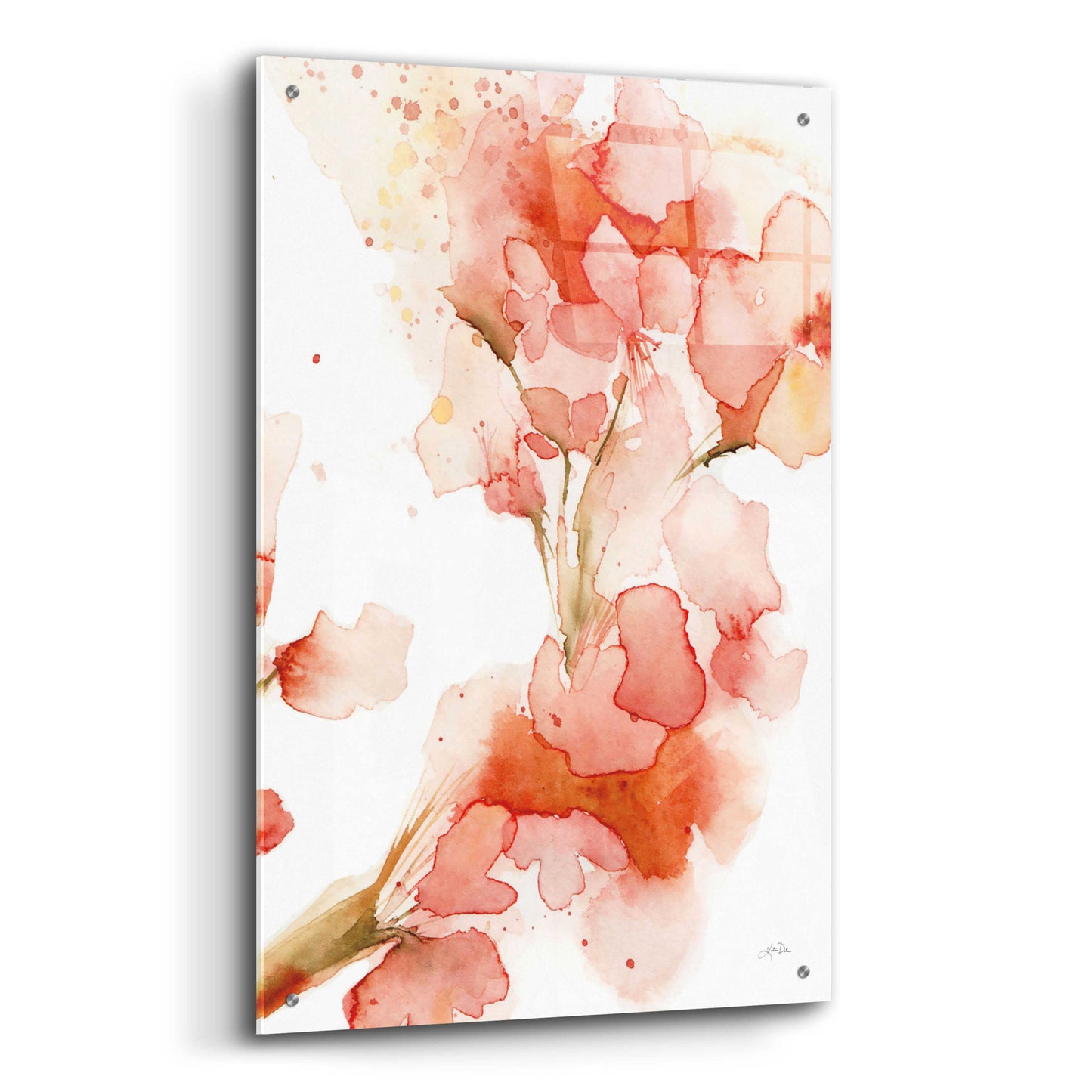 Epic Art 'Blossom II Crop' by Katrina Pete, Acrylic Glass Wall Art,24x36