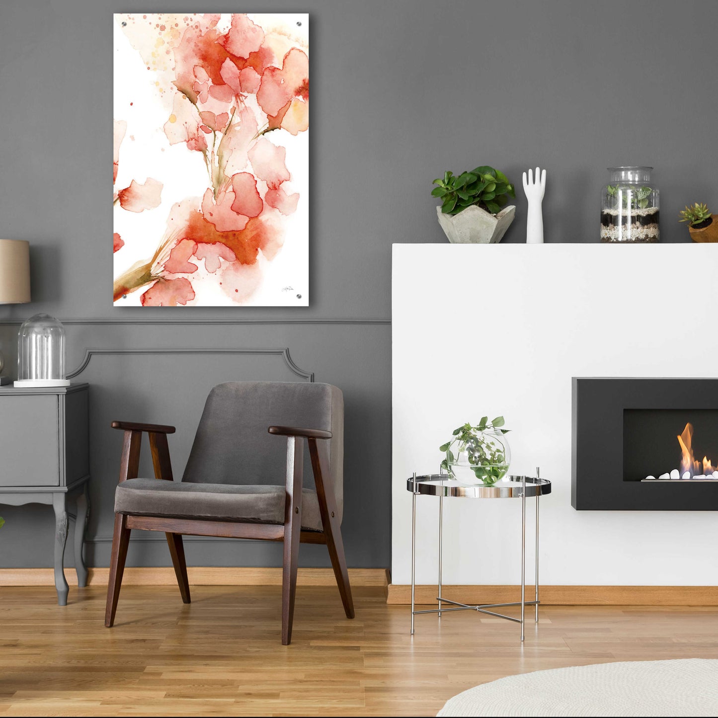 Epic Art 'Blossom II Crop' by Katrina Pete, Acrylic Glass Wall Art,24x36