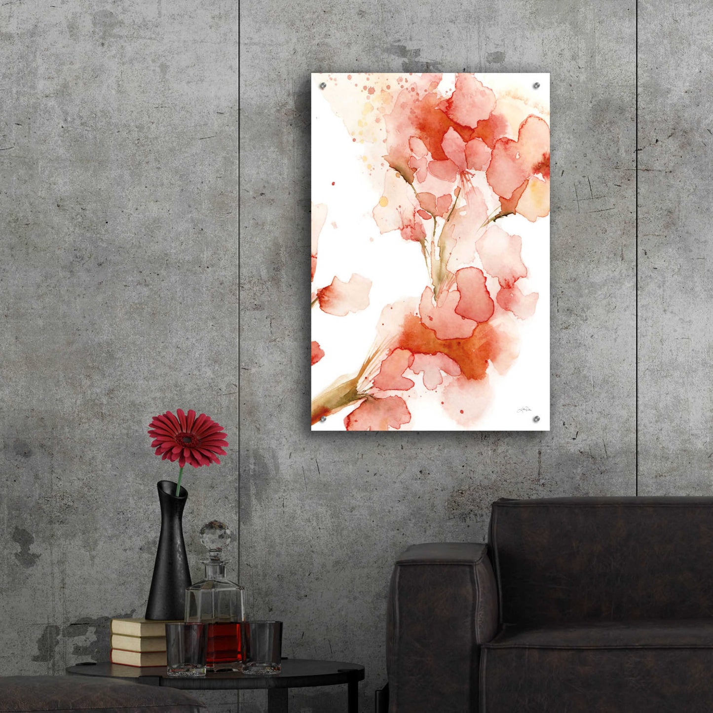 Epic Art 'Blossom II Crop' by Katrina Pete, Acrylic Glass Wall Art,24x36