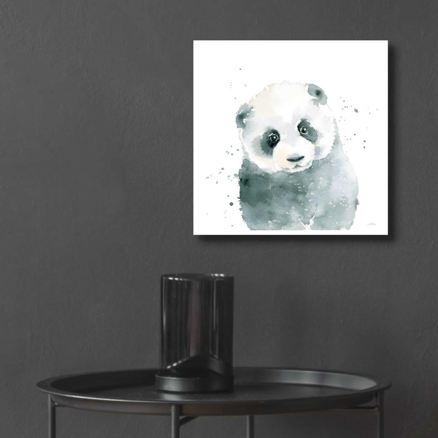 Epic Art 'Panda Cub' by Katrina Pete, Acrylic Glass Wall Art,12x12