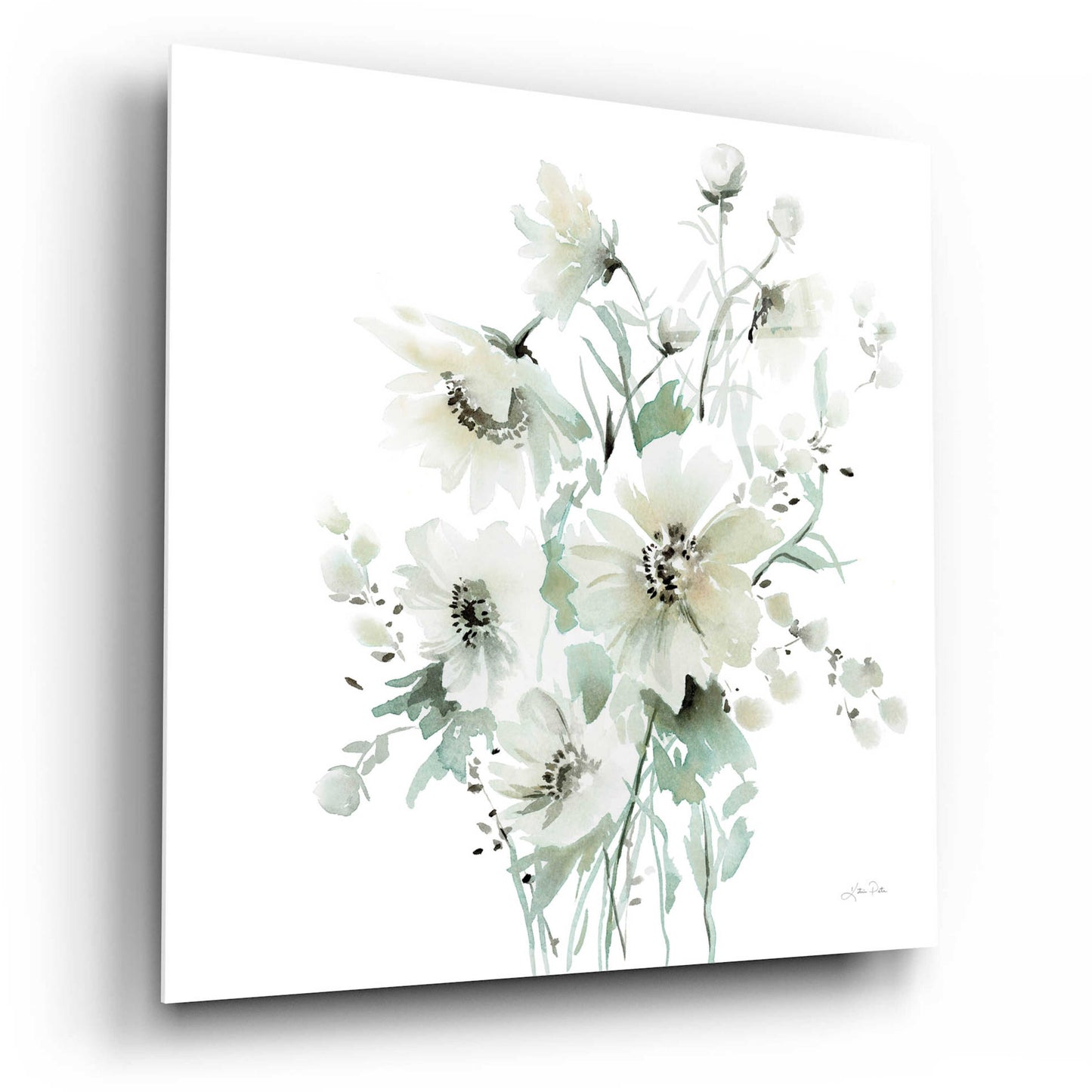 Epic Art 'Secret Garden Bouquet I' by Katrina Pete, Acrylic Glass Wall Art,12x12