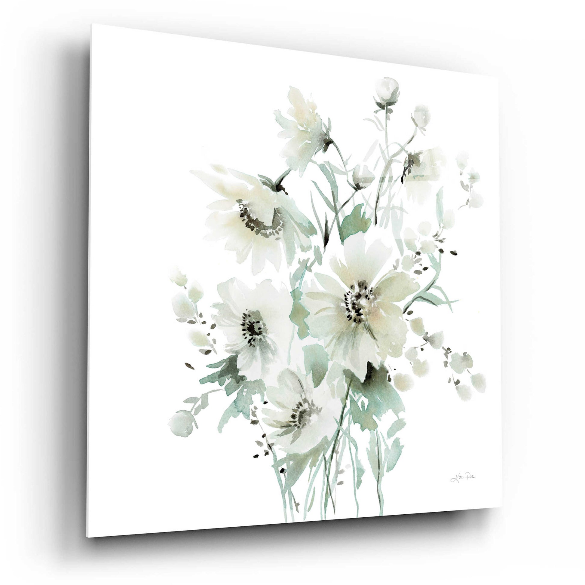 Epic Art 'Secret Garden Bouquet I' by Katrina Pete, Acrylic Glass Wall Art,12x12