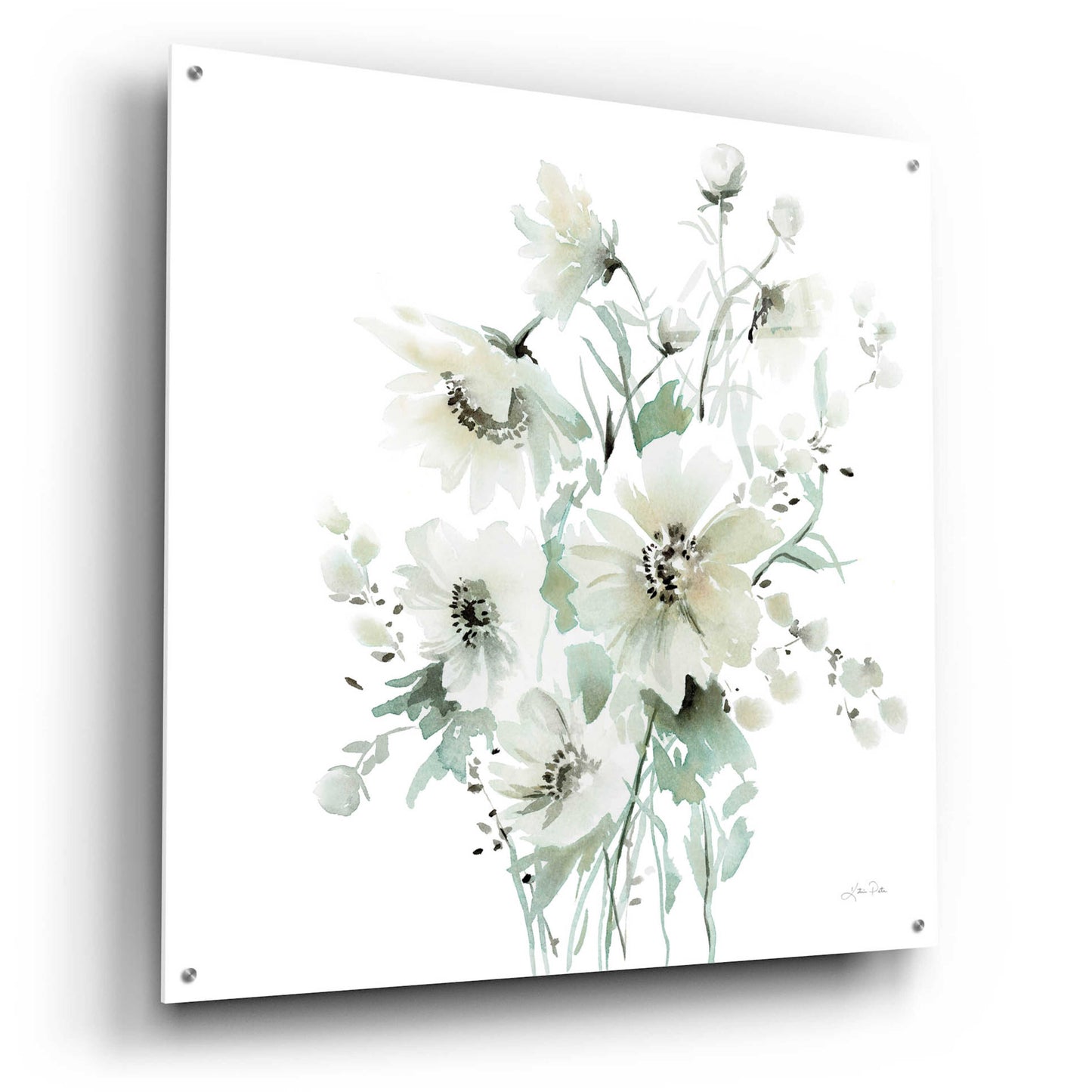 Epic Art 'Secret Garden Bouquet I' by Katrina Pete, Acrylic Glass Wall Art,36x36