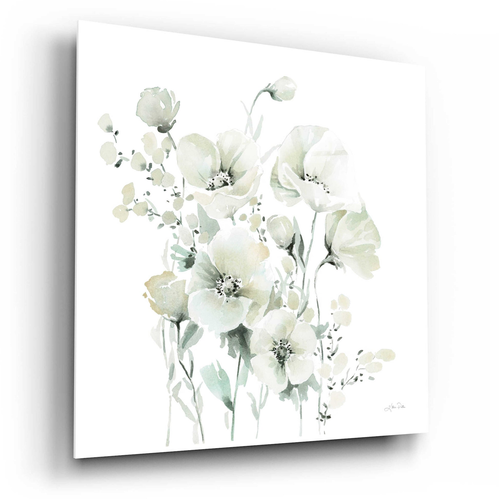 Epic Art 'Secret Garden Bouquet II' by Katrina Pete, Acrylic Glass Wall Art,12x12